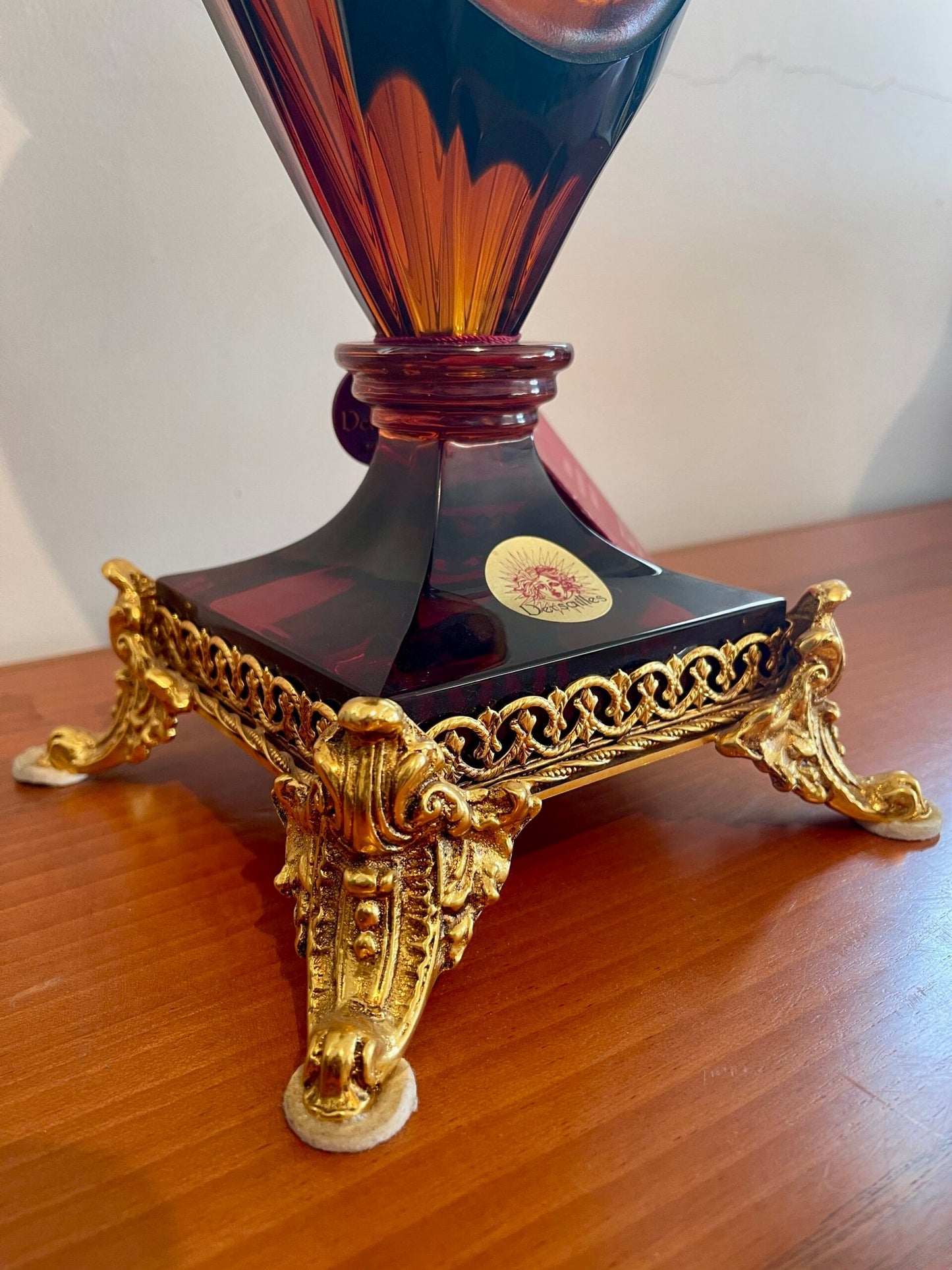 Vaso Decorativo in Cristallo di Boemia – Edizione Versailles