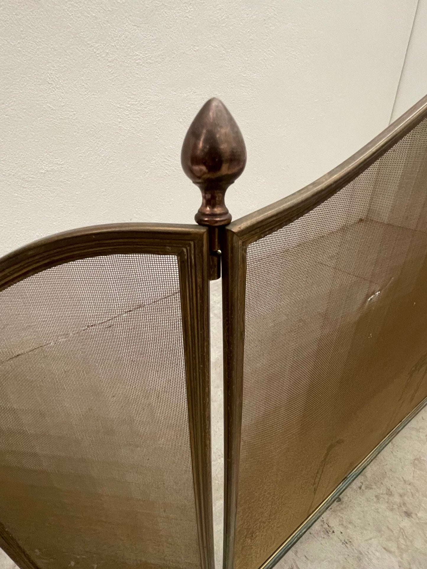 Parascintille vintage in Ottone con Tre Ante