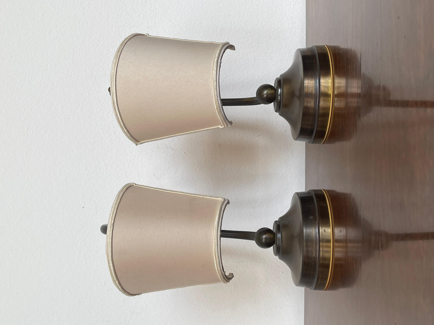 Coppia di lampade da comodino vintage italian anni '60