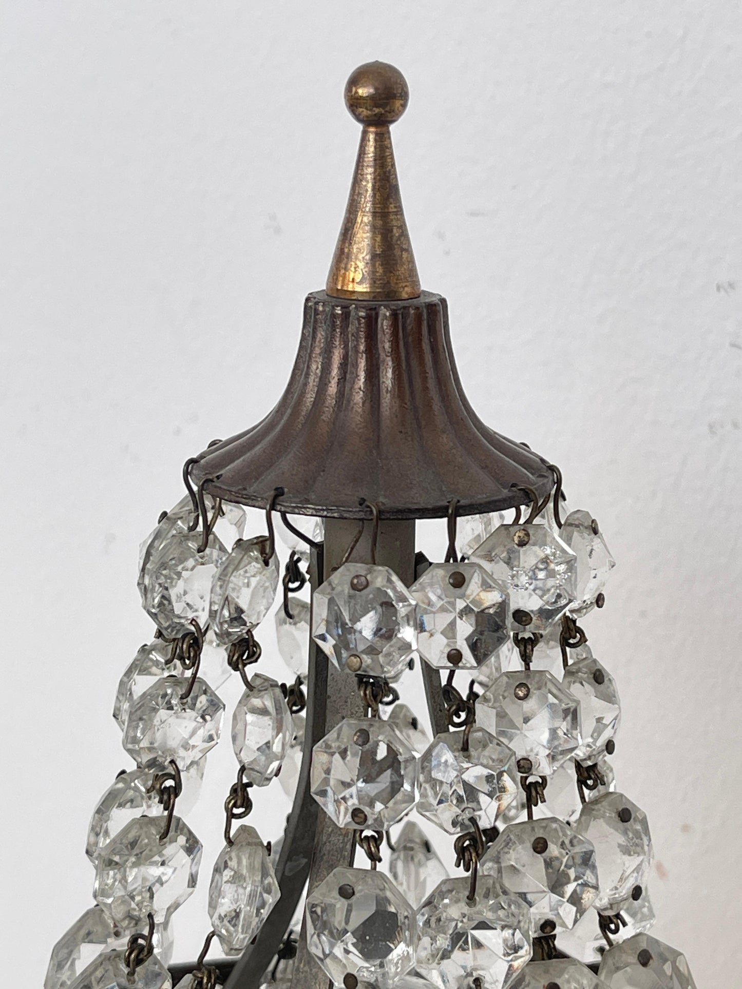 Coppia di Lampade in Stile Classico con Cristalli - Eleganza e Raffinatezza