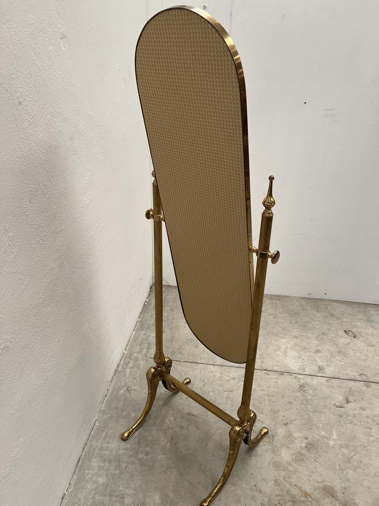 Specchio Oscillante Realizzato In Italia XX Secolo