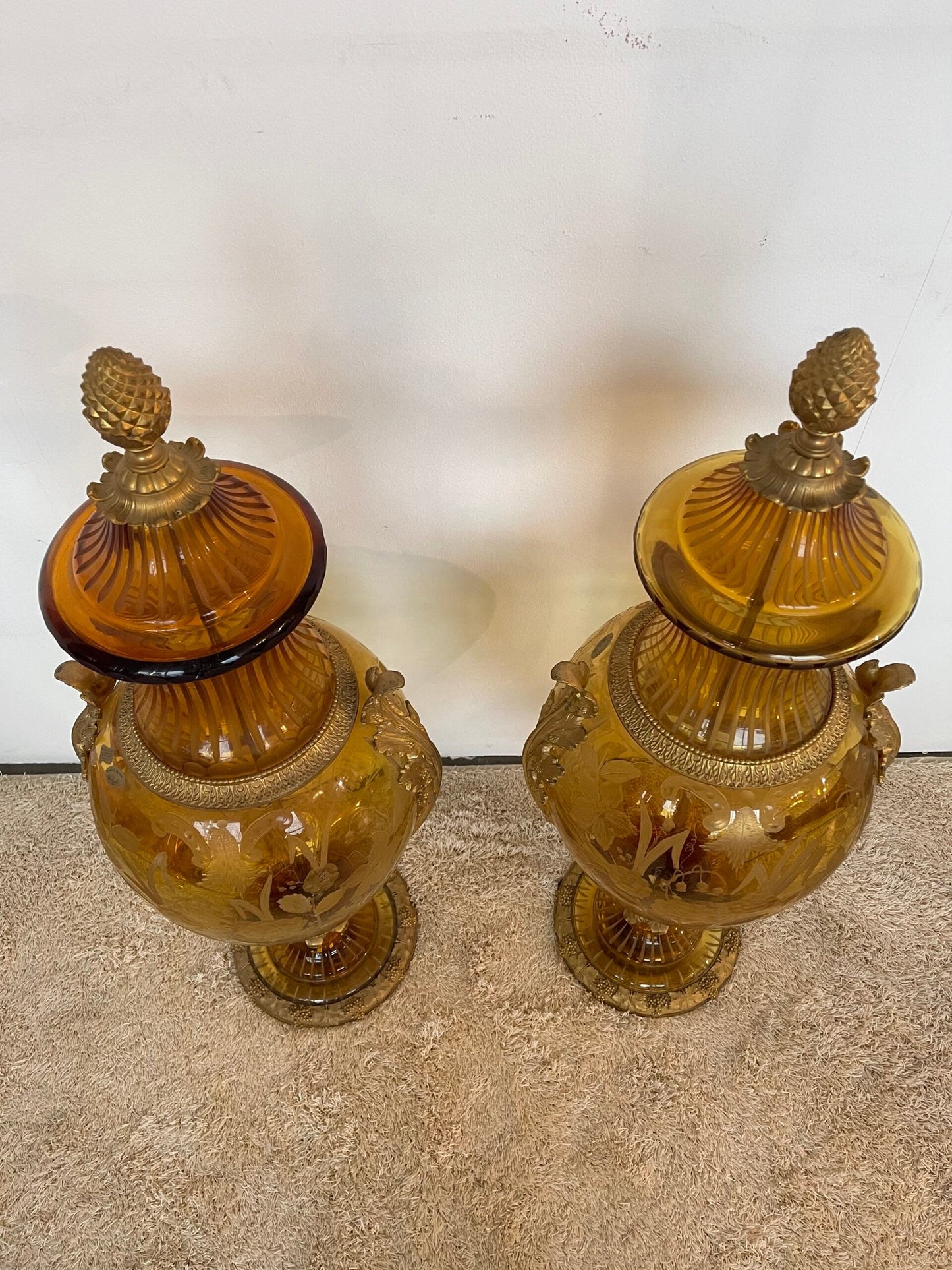 Coppia di Vasi Ornamentali