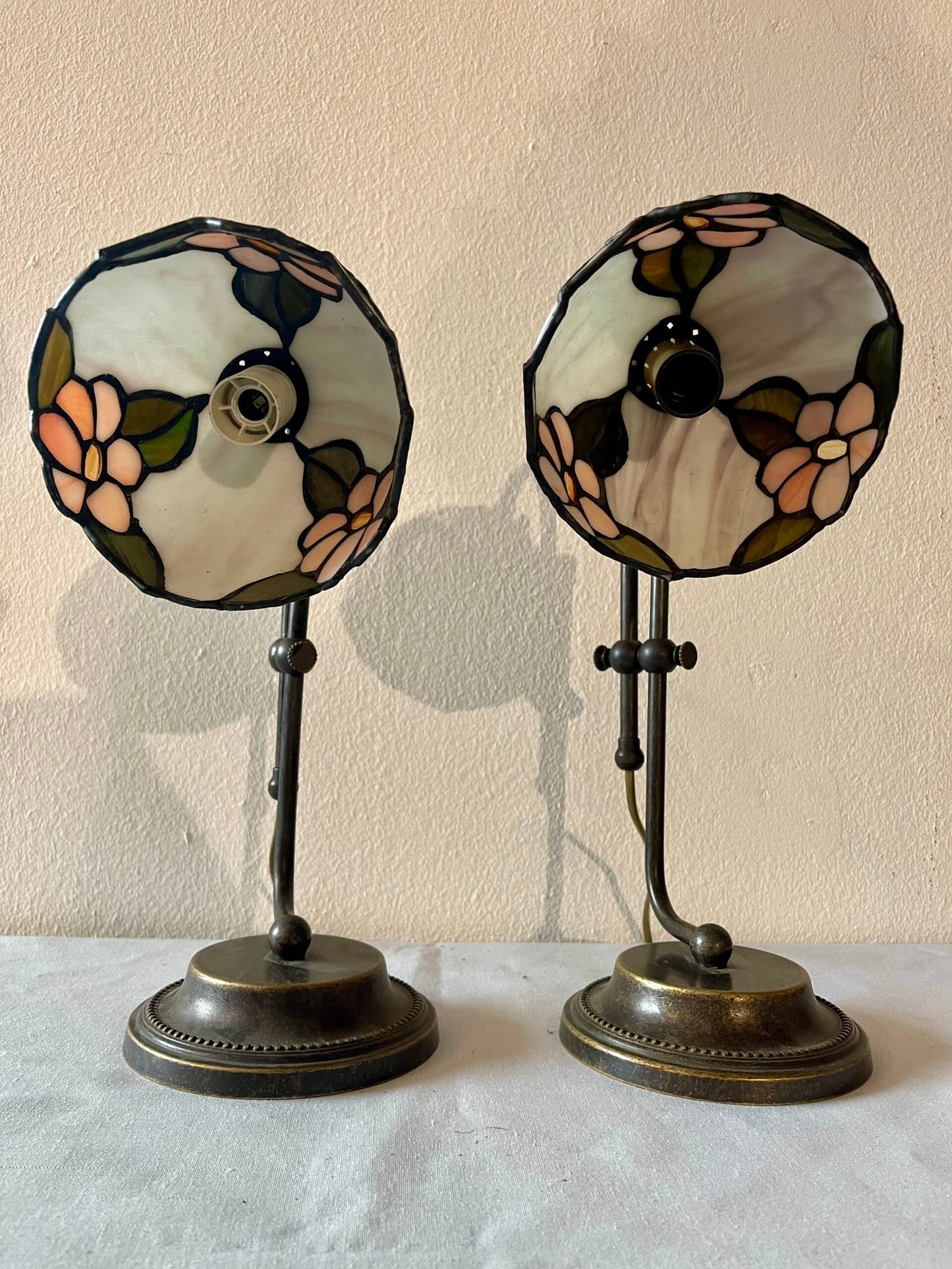 Luci da Scrivania Floreali Stile Tiffany