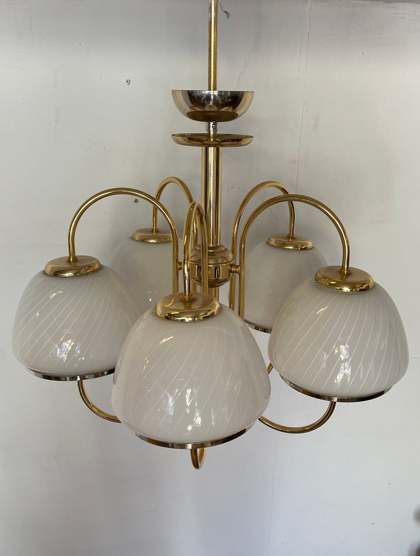 Lampario elegante in stile anni '70-'80