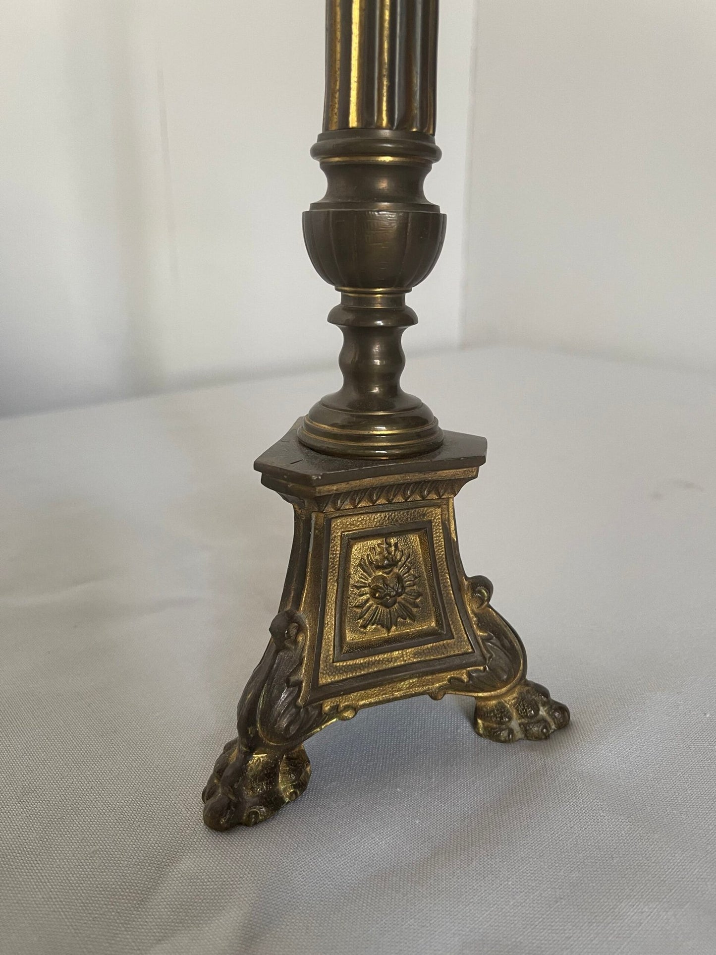 Coppia di Candelieri/Portaceri da altare o da tavolo