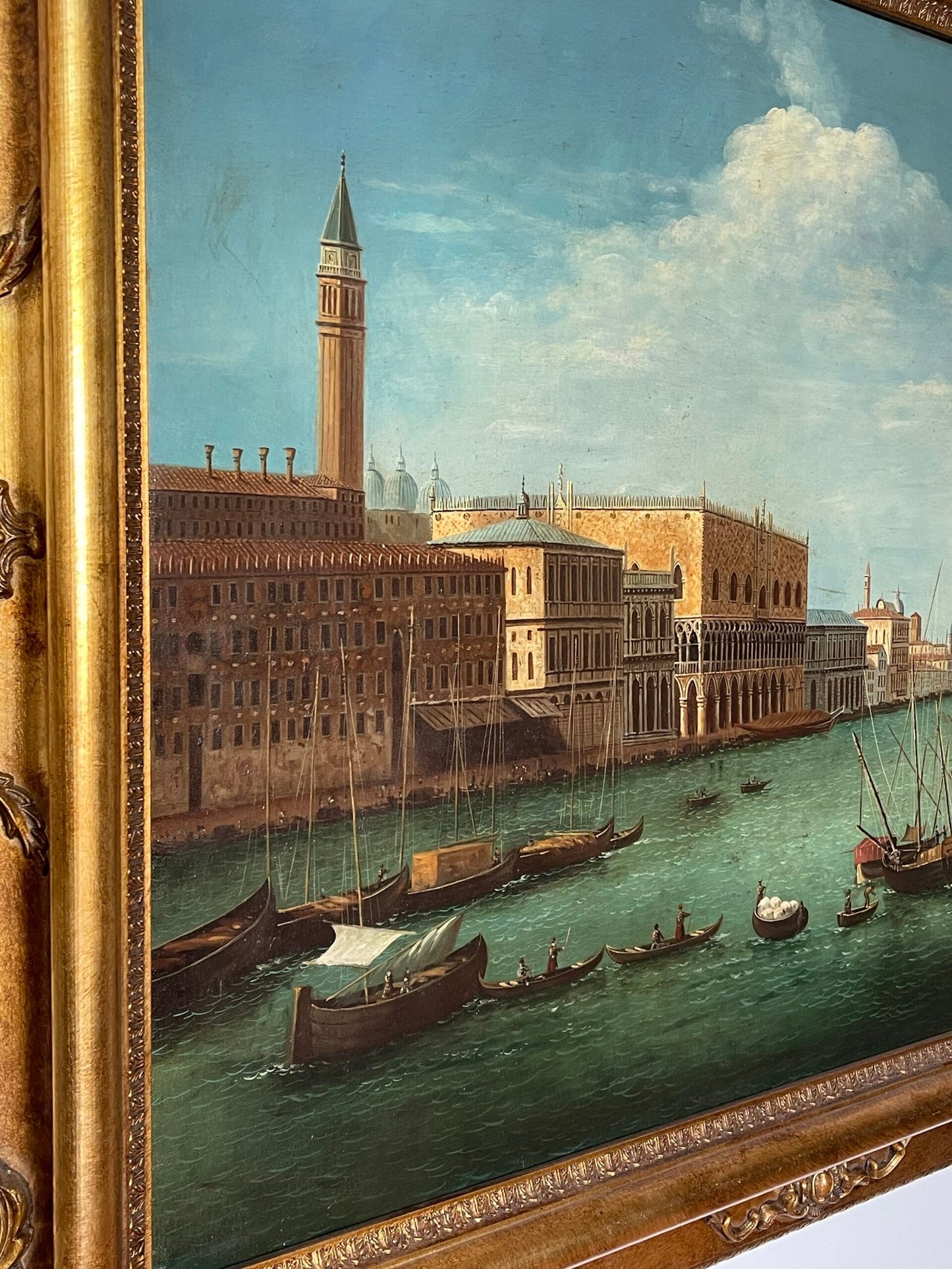 "Incanto Veneziano: Dipinto Storico"