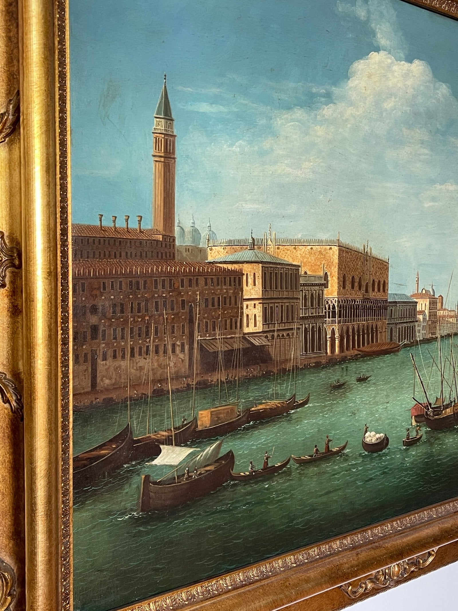 "Incanto Veneziano: Dipinto Storico"