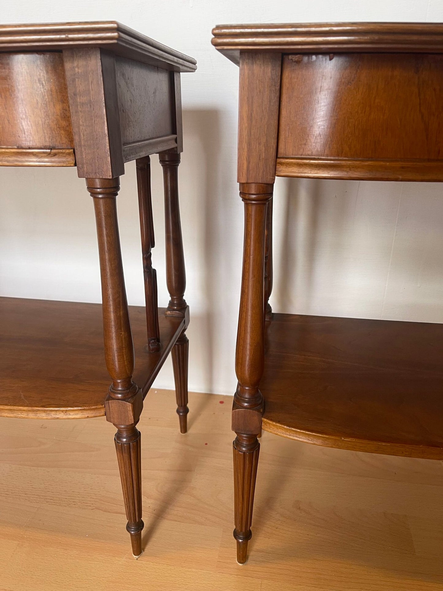 Coppia di comodini vintage stile italiano anni 90