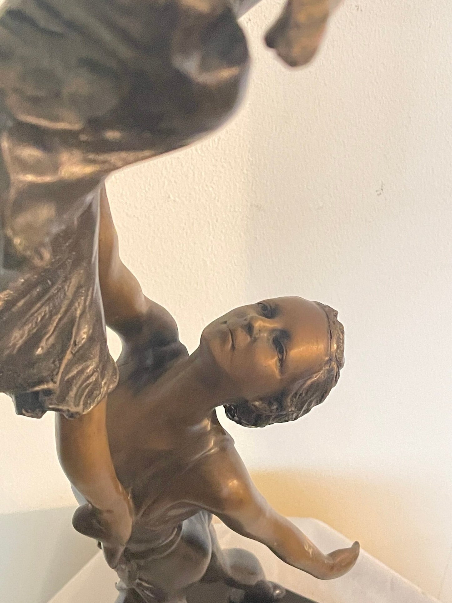 Scultura in Bronzo – Coppia di Ballerini in Movimento