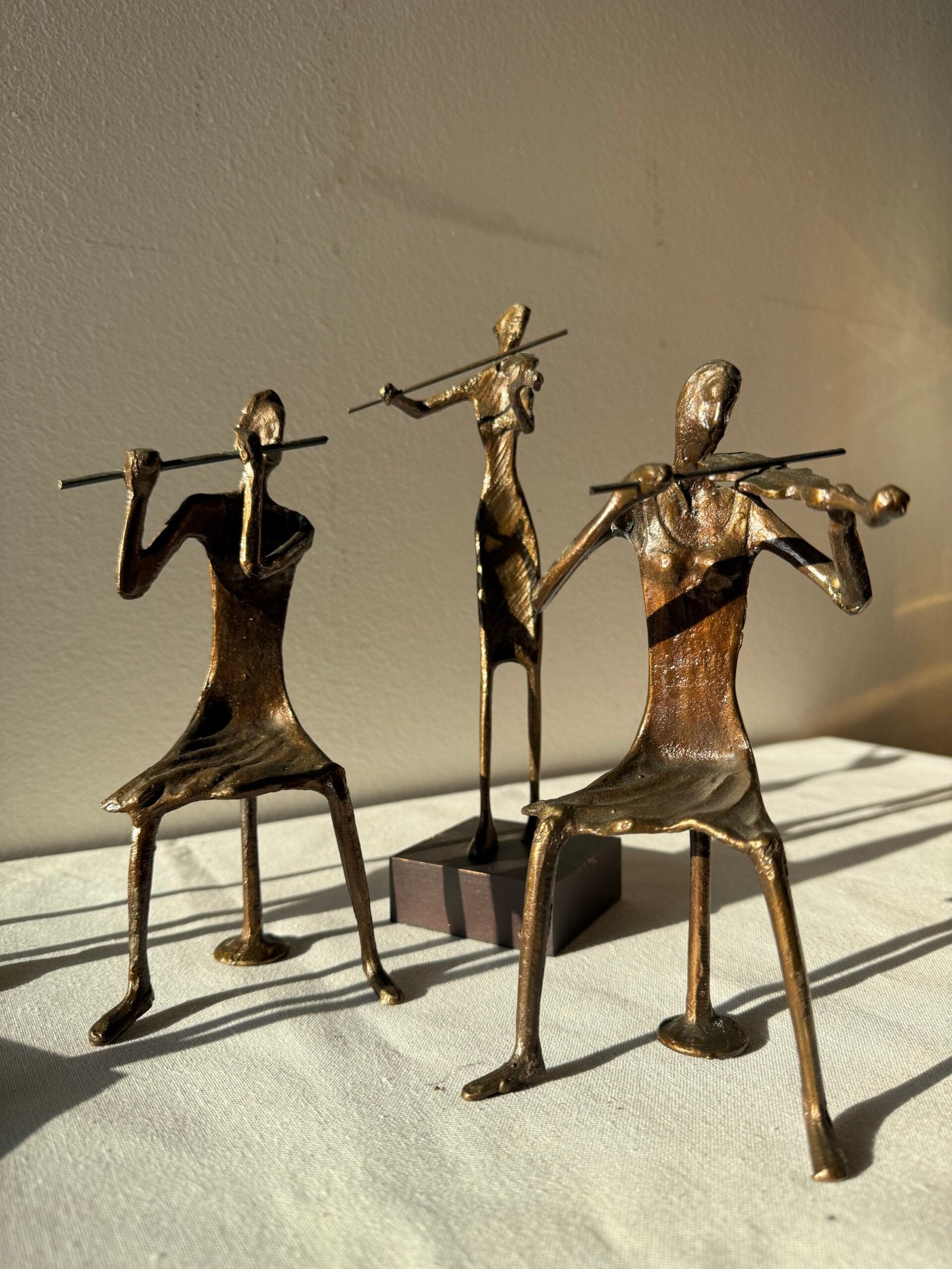 Set di Sculture "Musicisti Stilizzati"