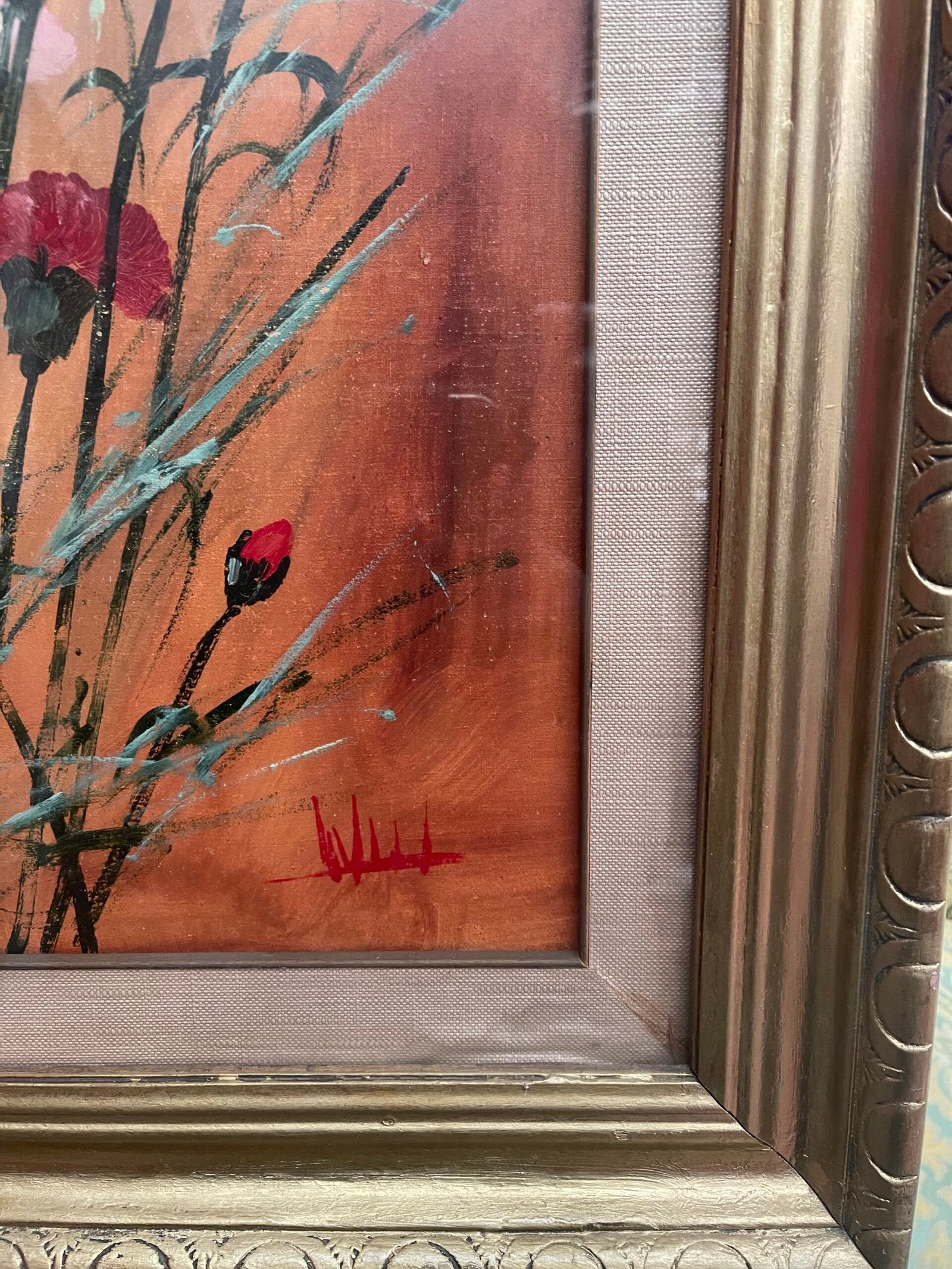 Vibrante Dipinto a Olio