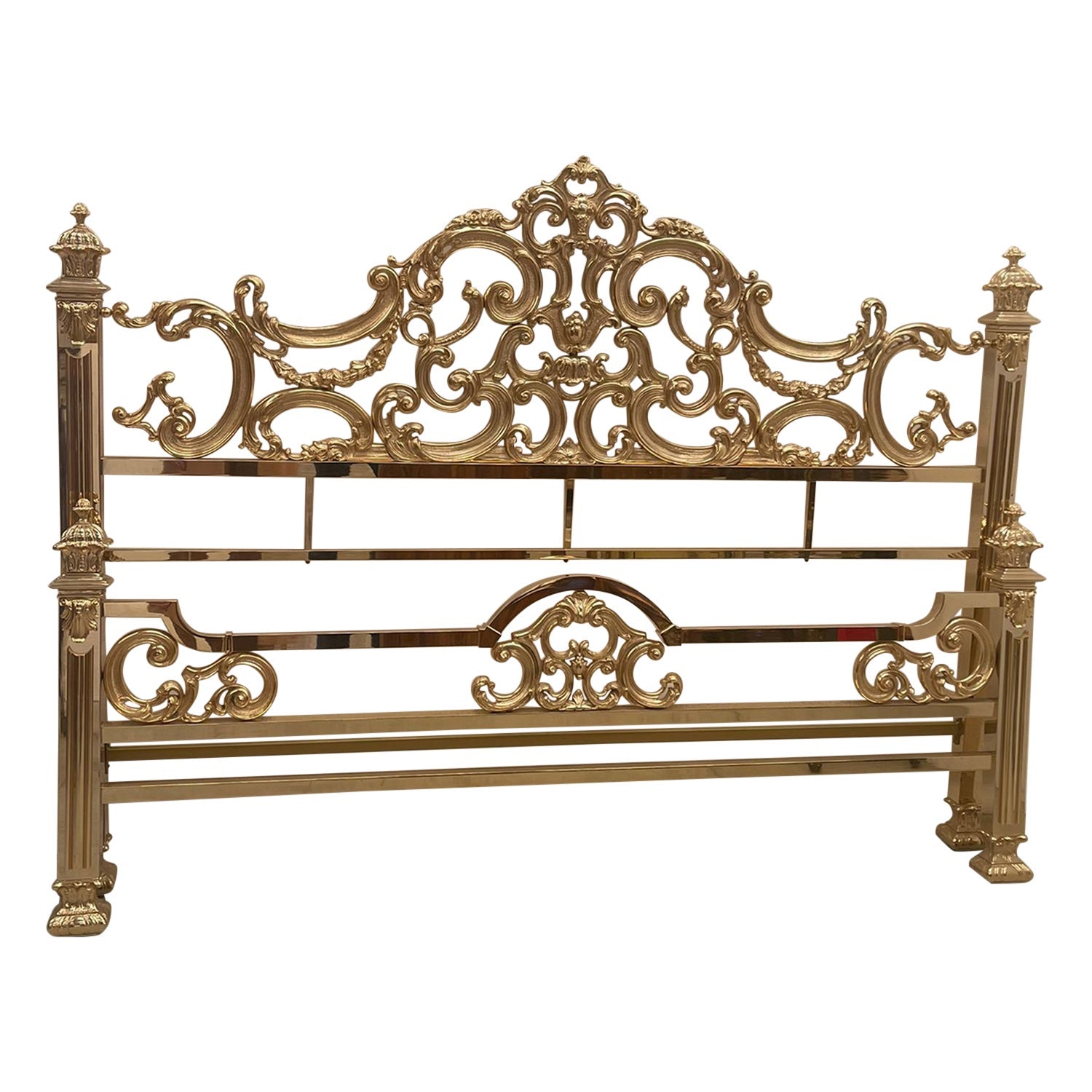 Telaio e testata italiana Regency del XX secolo