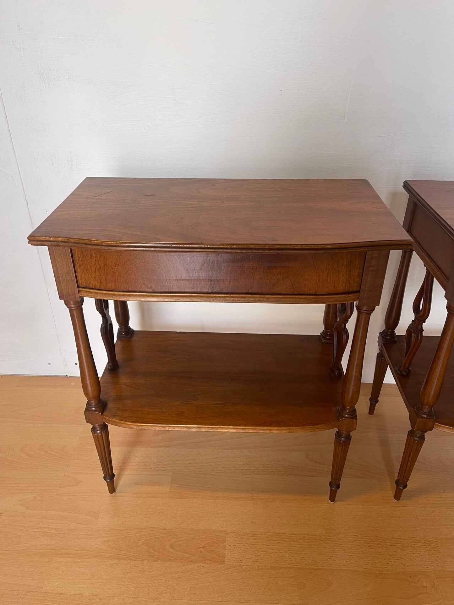 Coppia di comodini vintage stile italiano anni 90