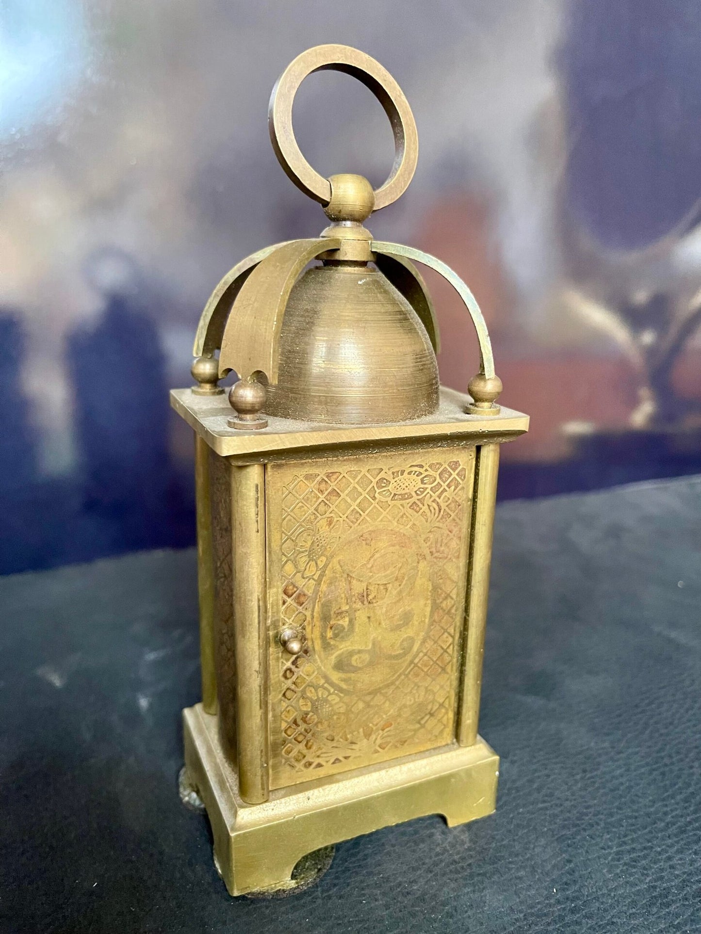 Orologio da tavolo in stile Liberty