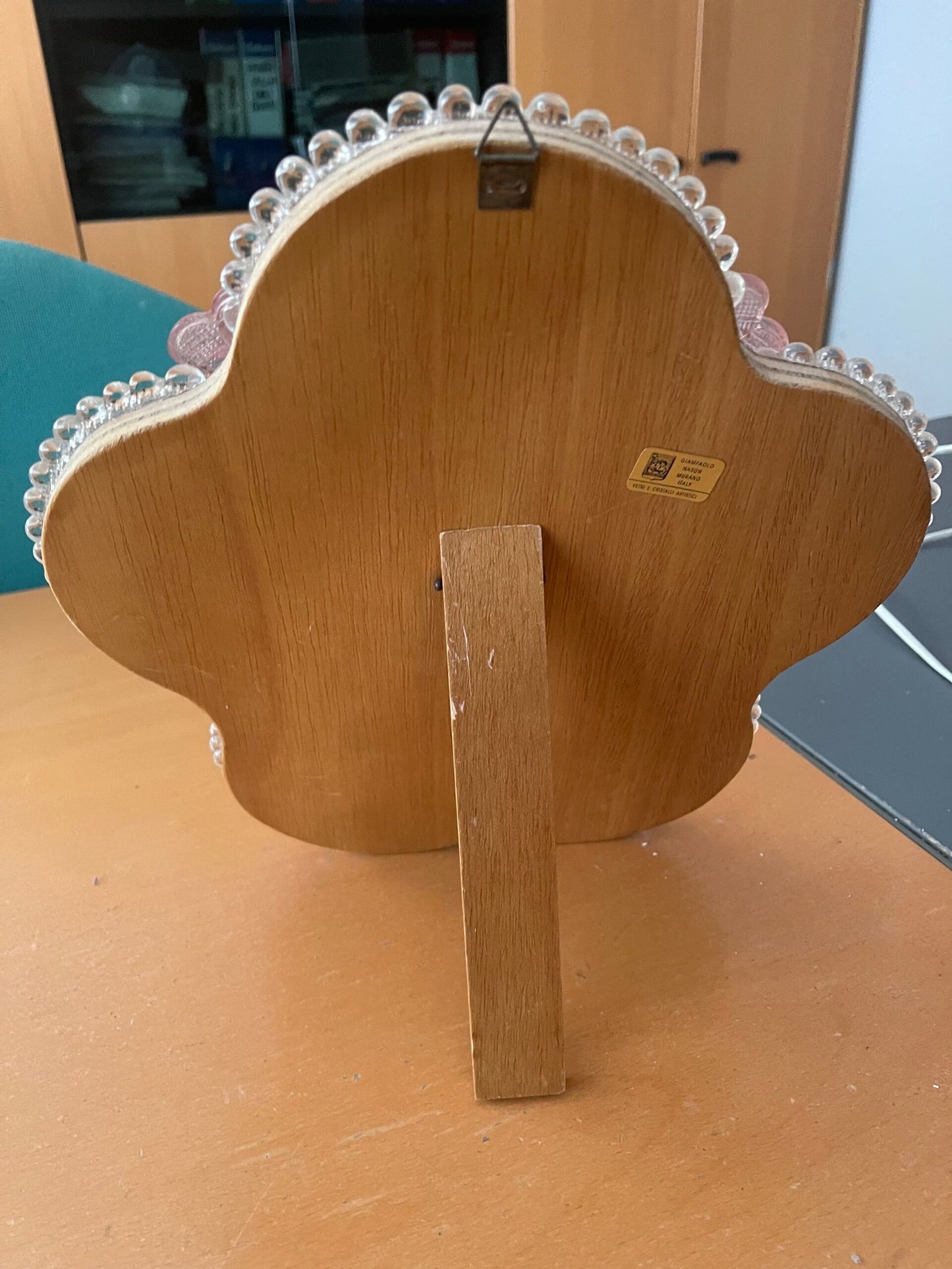 Specchio Decorativo con Fiori