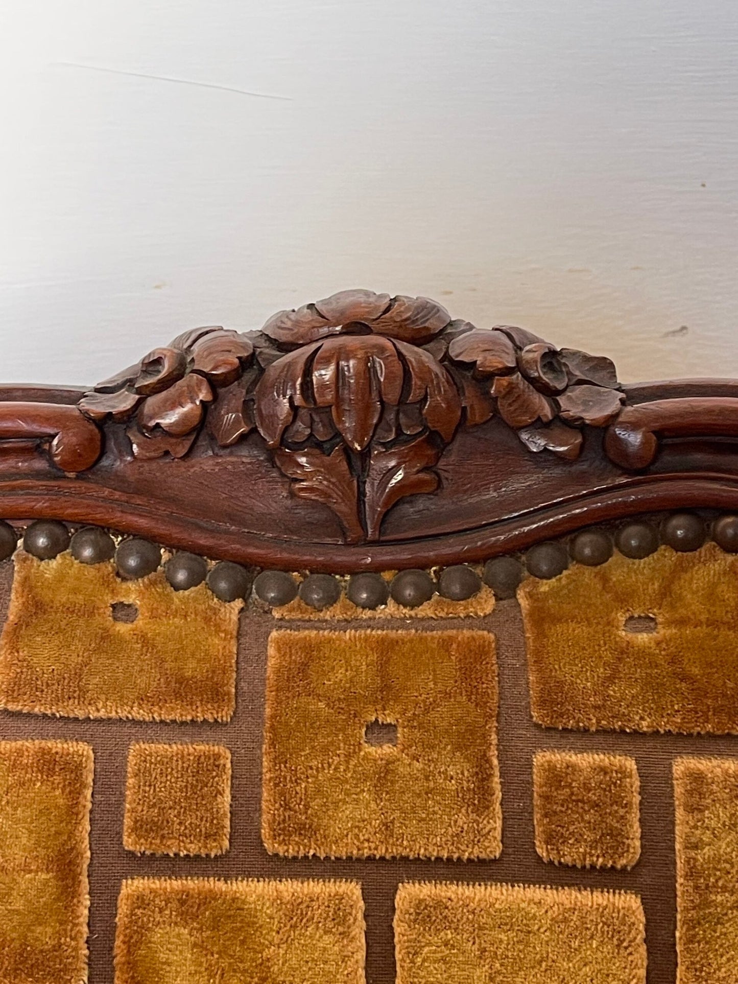 Poltrona vintage in stile Luigi XV