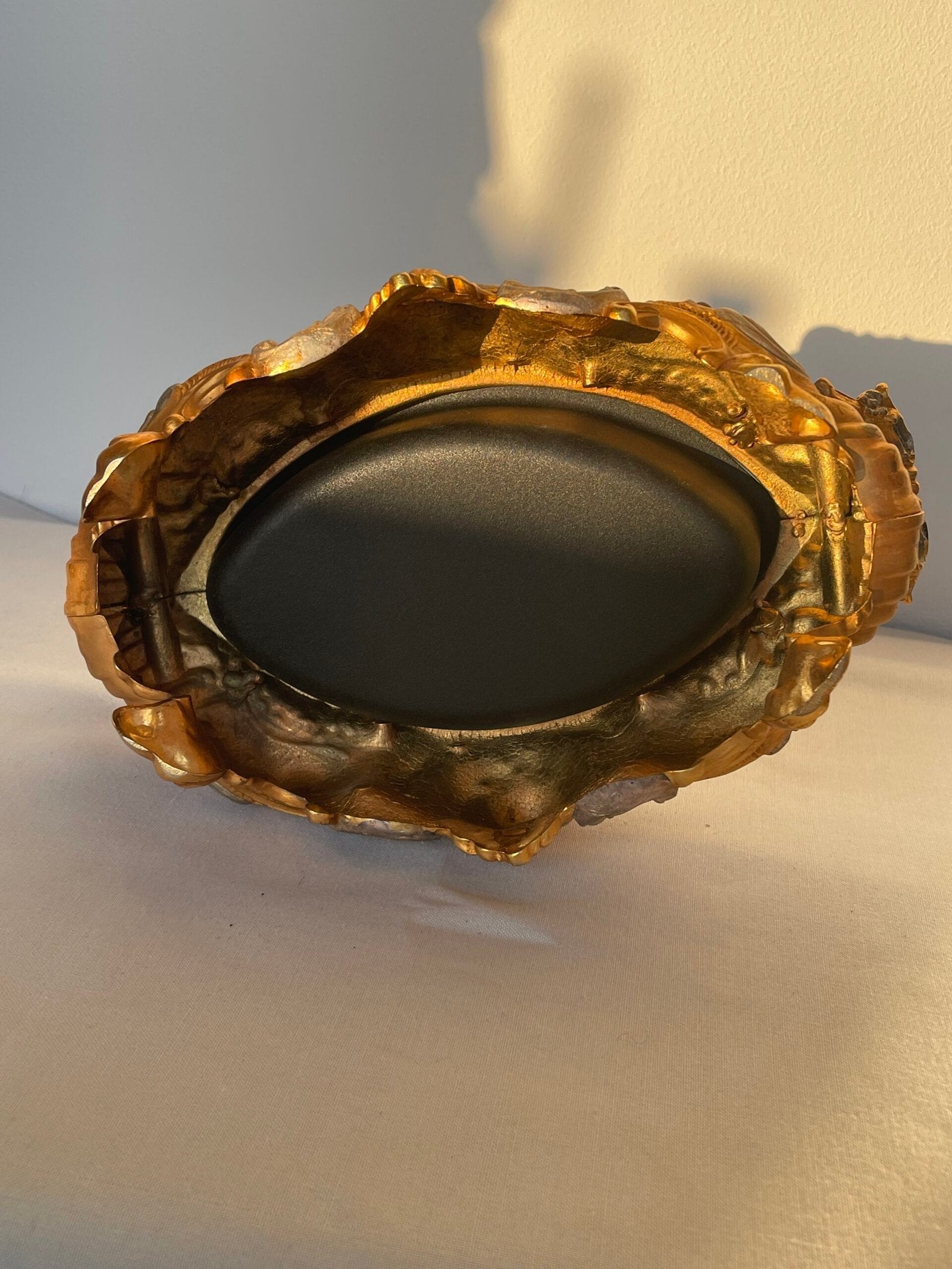 Centrotavola Rococò in Metallo Dorato