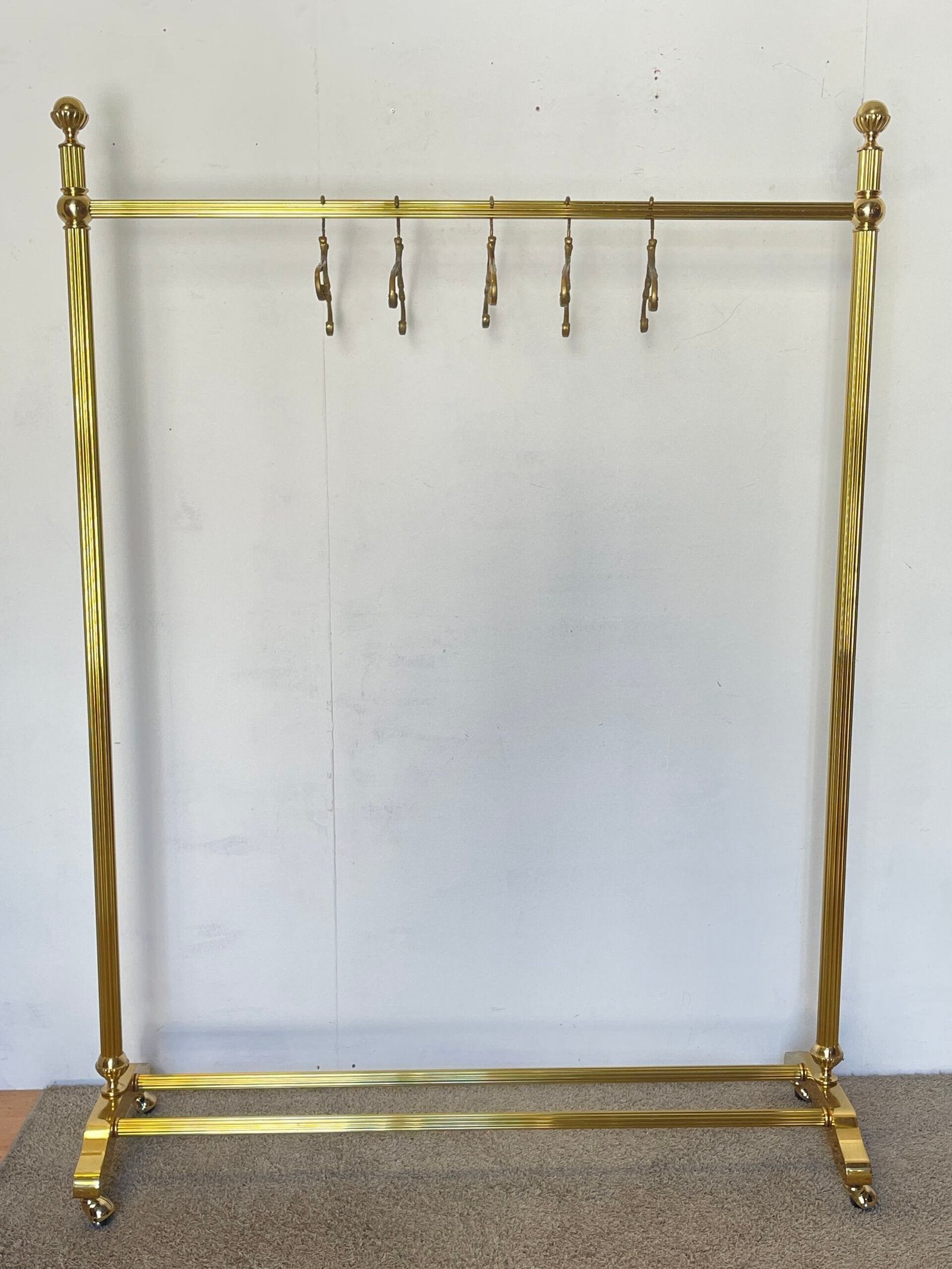 Appendiabiti da Terra in Otto Lucido -Stile vintage di Lusso, Italia, anni '60