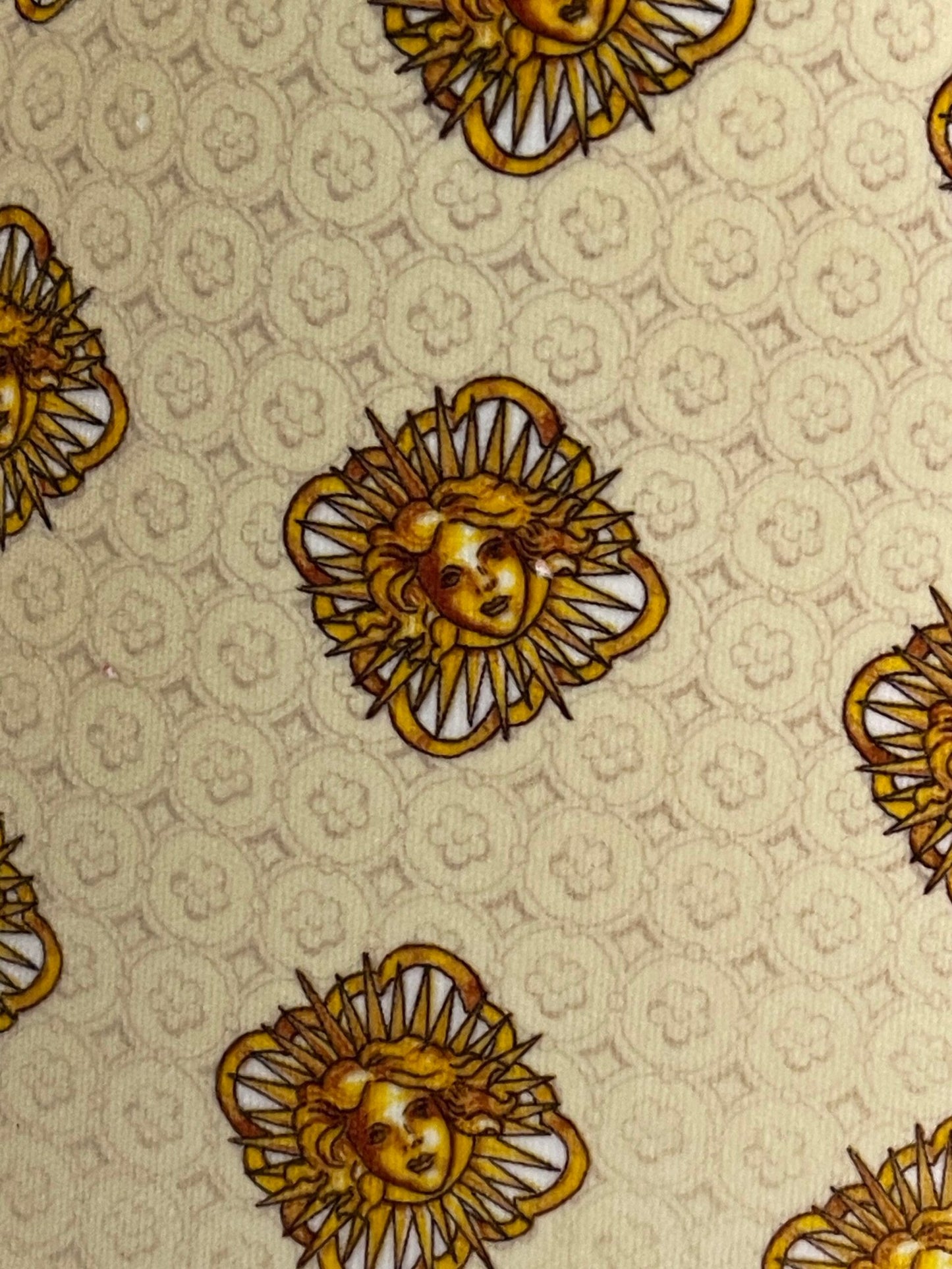 Base Decorativa in Metallo Stile Impero - Doratura Anticata