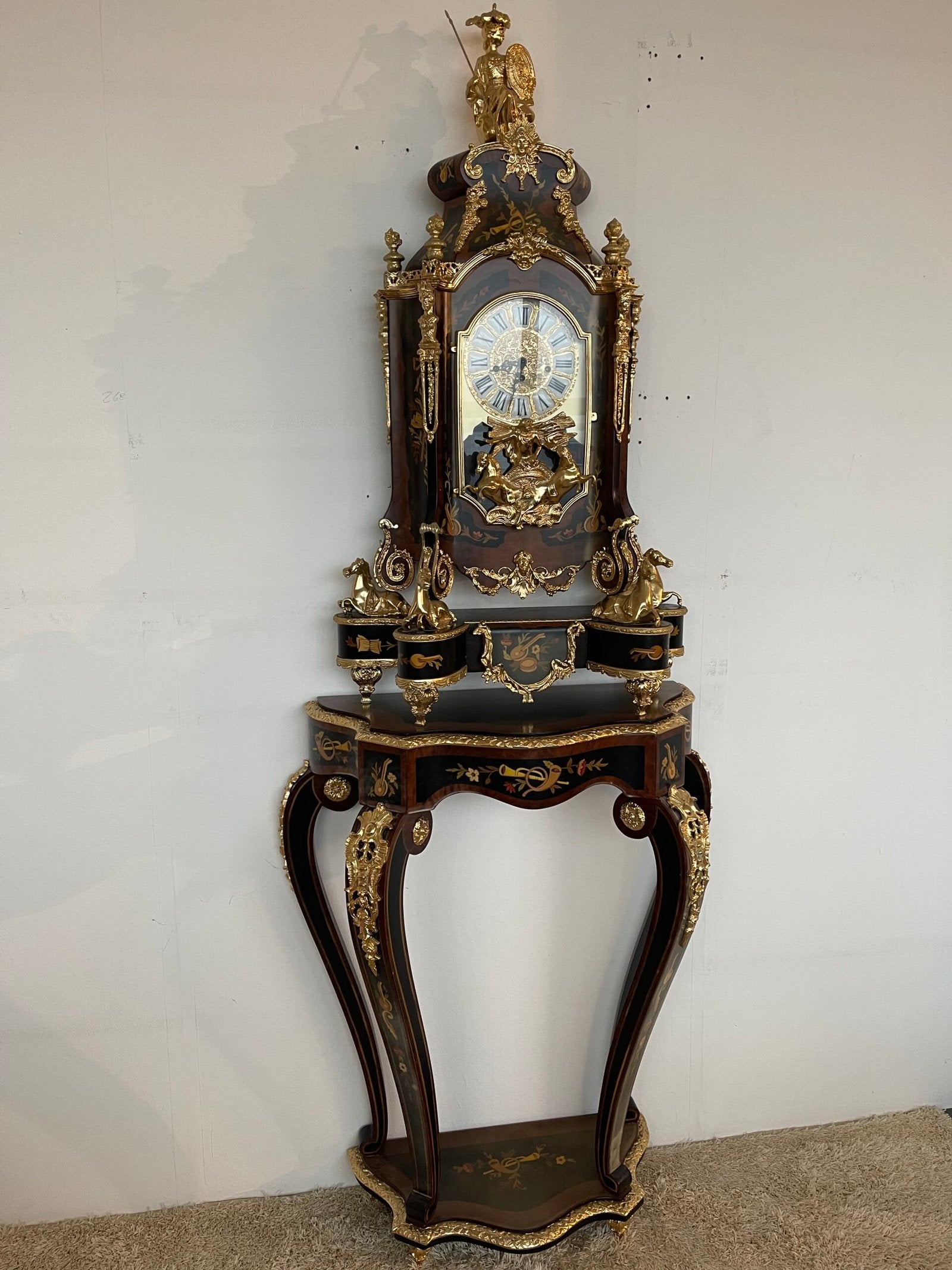 orologio da tavolo consolle Abbinata