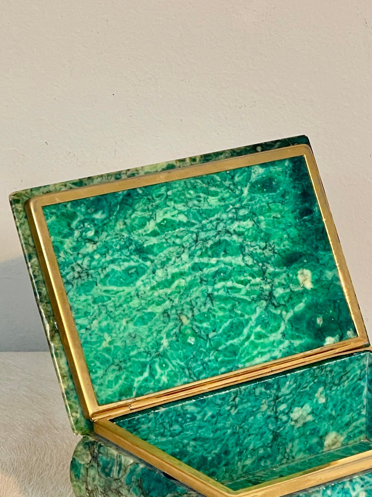 Scrigno Vittoriano in Verde Malachite "Majestic"
