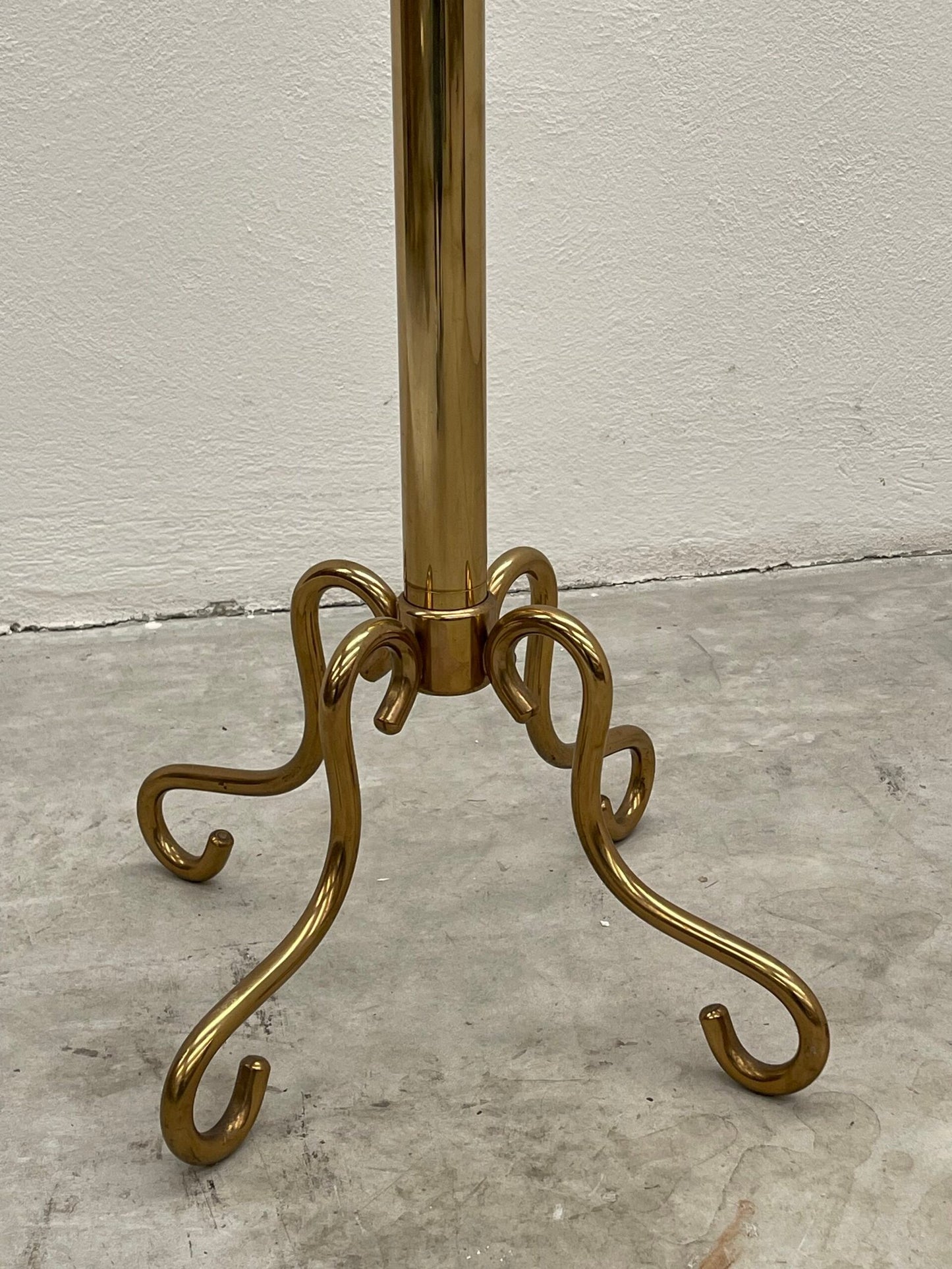 Appendiabiti di lusso in ottone dortato italiano anni '70