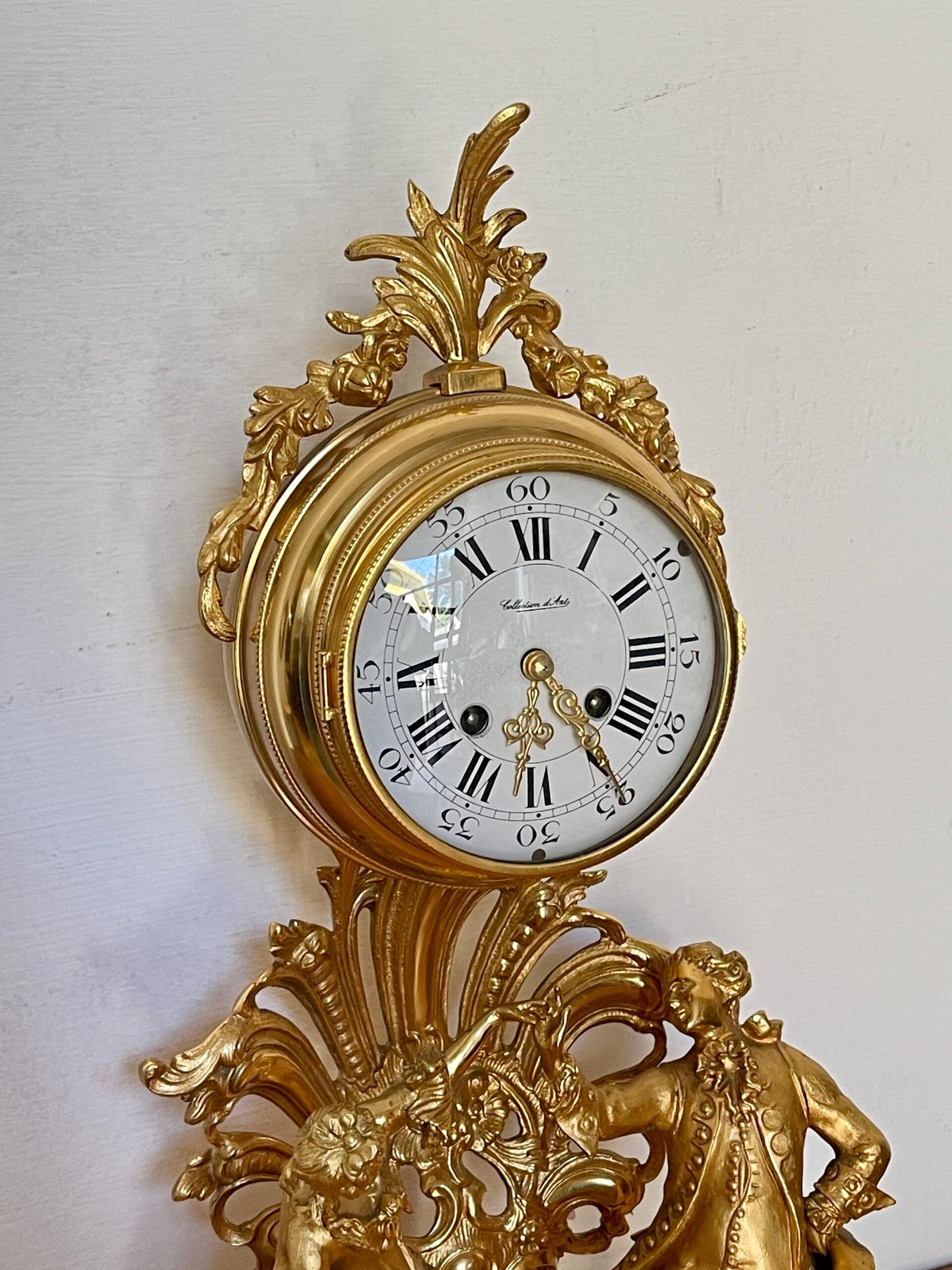 "Amore alla Corte - orologio da Caminetto Nobiliare"