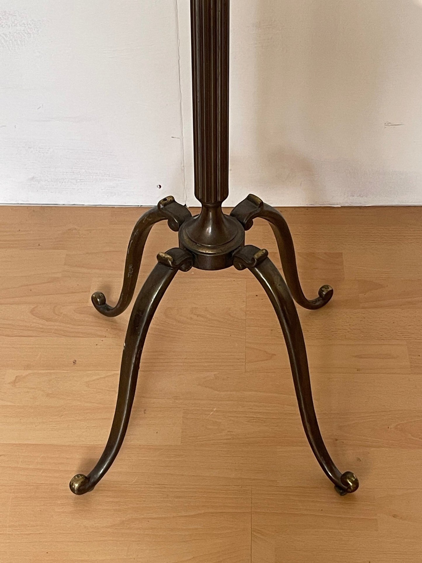 Appendiabiti italiano in Bronzo Forgiato con Dettagli Eleganti, anni '70