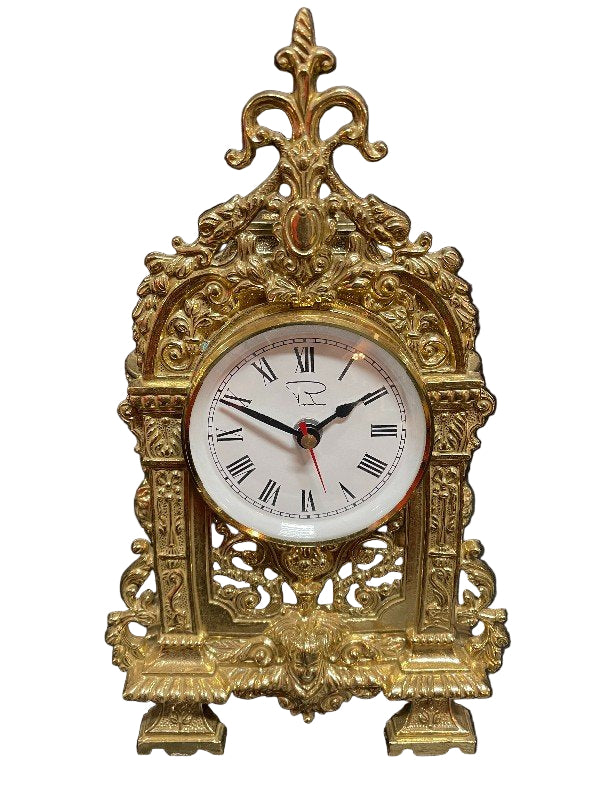 Orologio da tavolo in bronzo stile versailles XX secolo