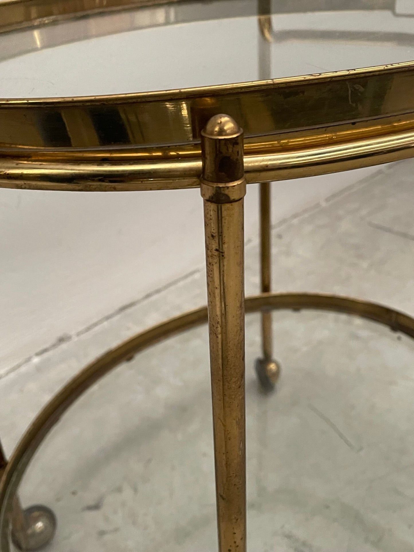 Carrelo bar in ottone italiano 60