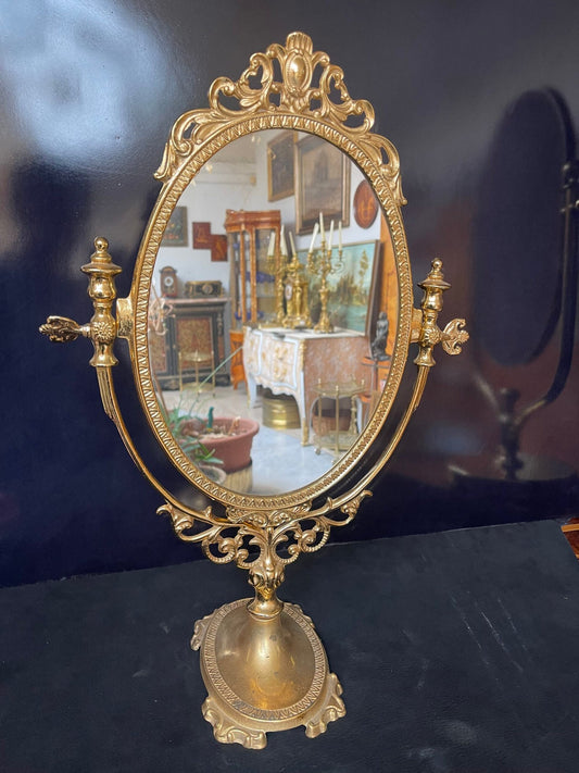 Specchio da toilette in stile barocco