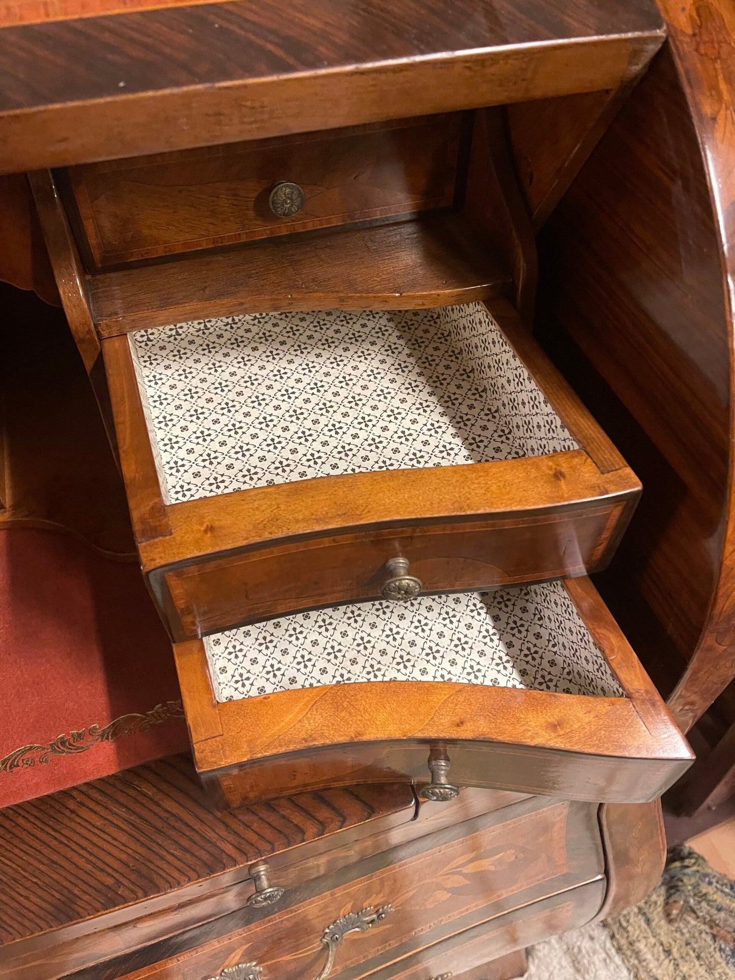 Antico Secretaire a Ribalta