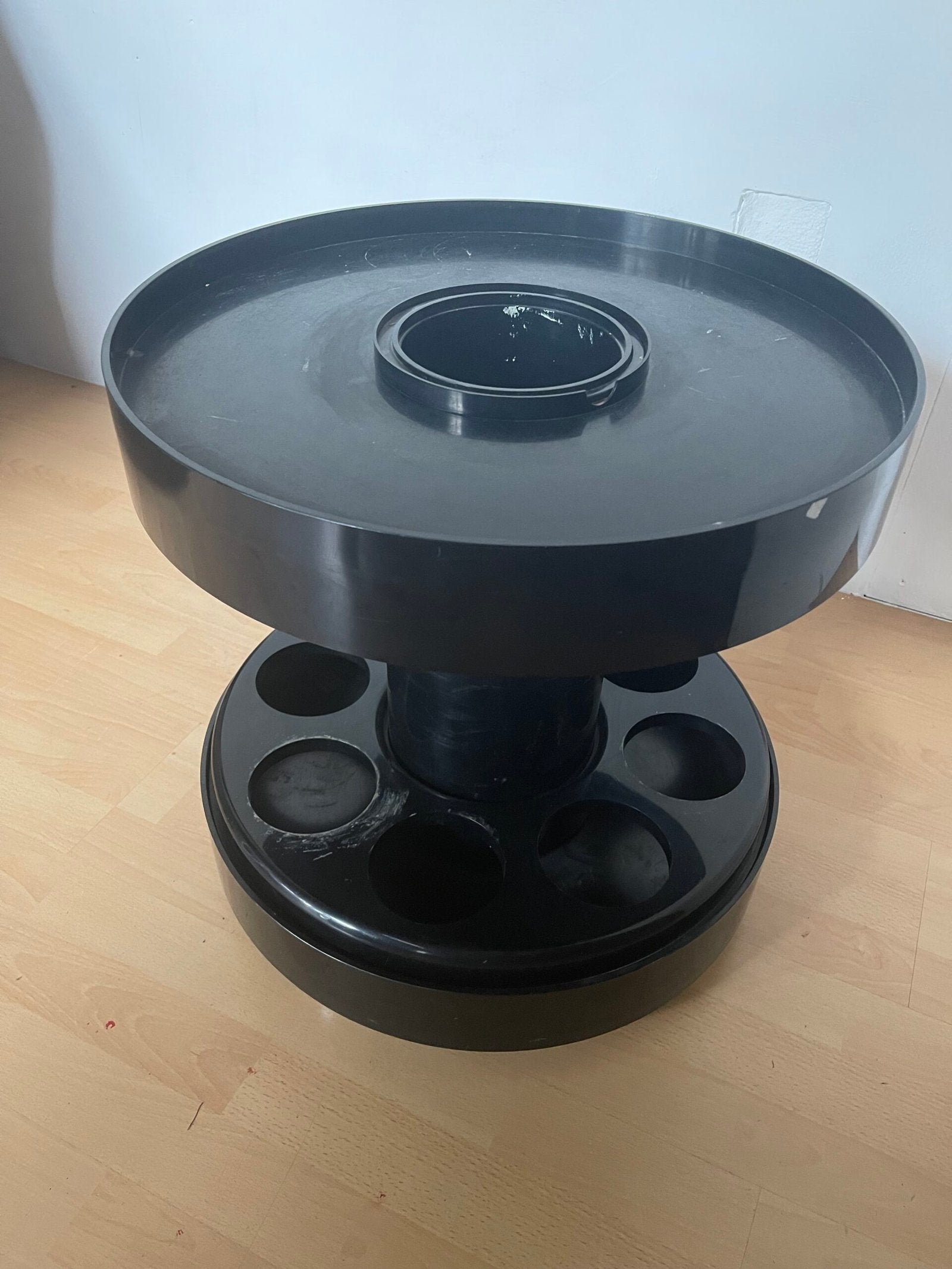 Tavolino BarVintage in Plastica Nera