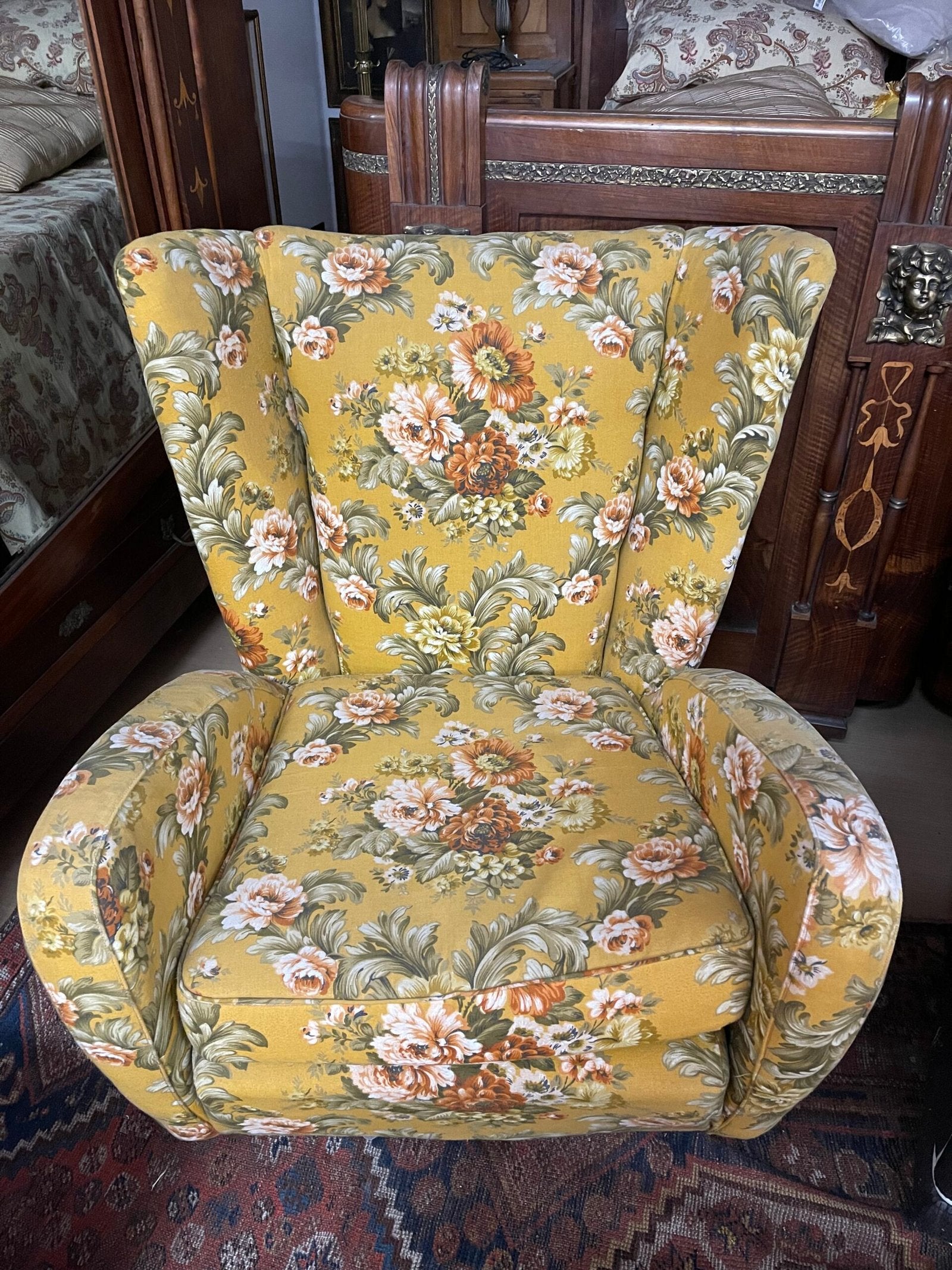 Una poltrona invitante e colorata