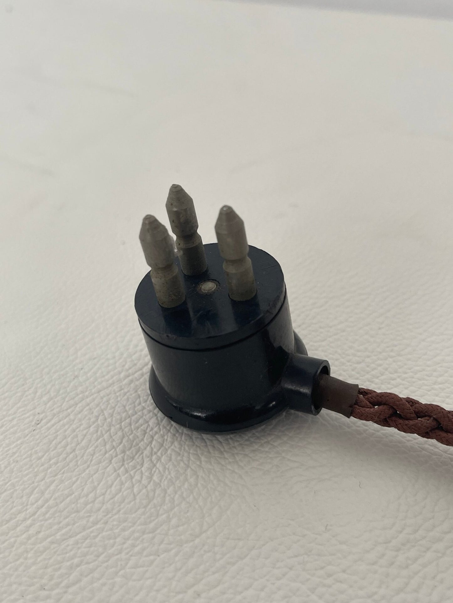 Telefono da Tavolo d’Epoca in Stile Boulle – Legno e Ottone