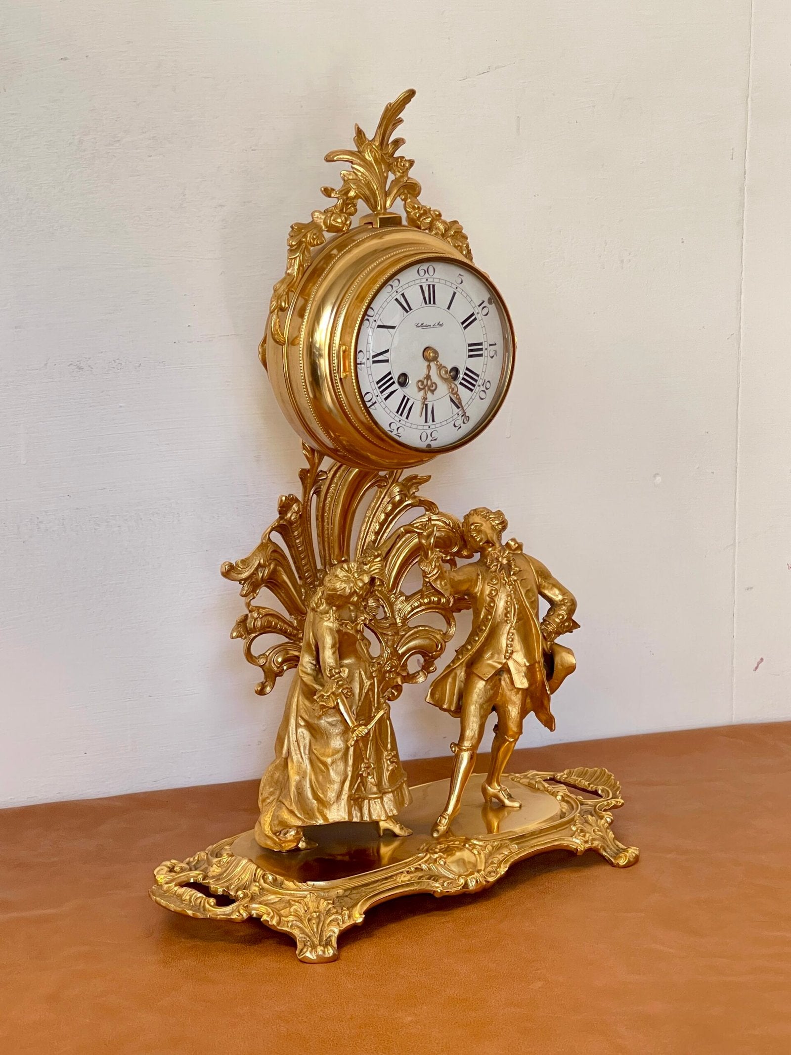 "Amore alla Corte - orologio da Caminetto Nobiliare"