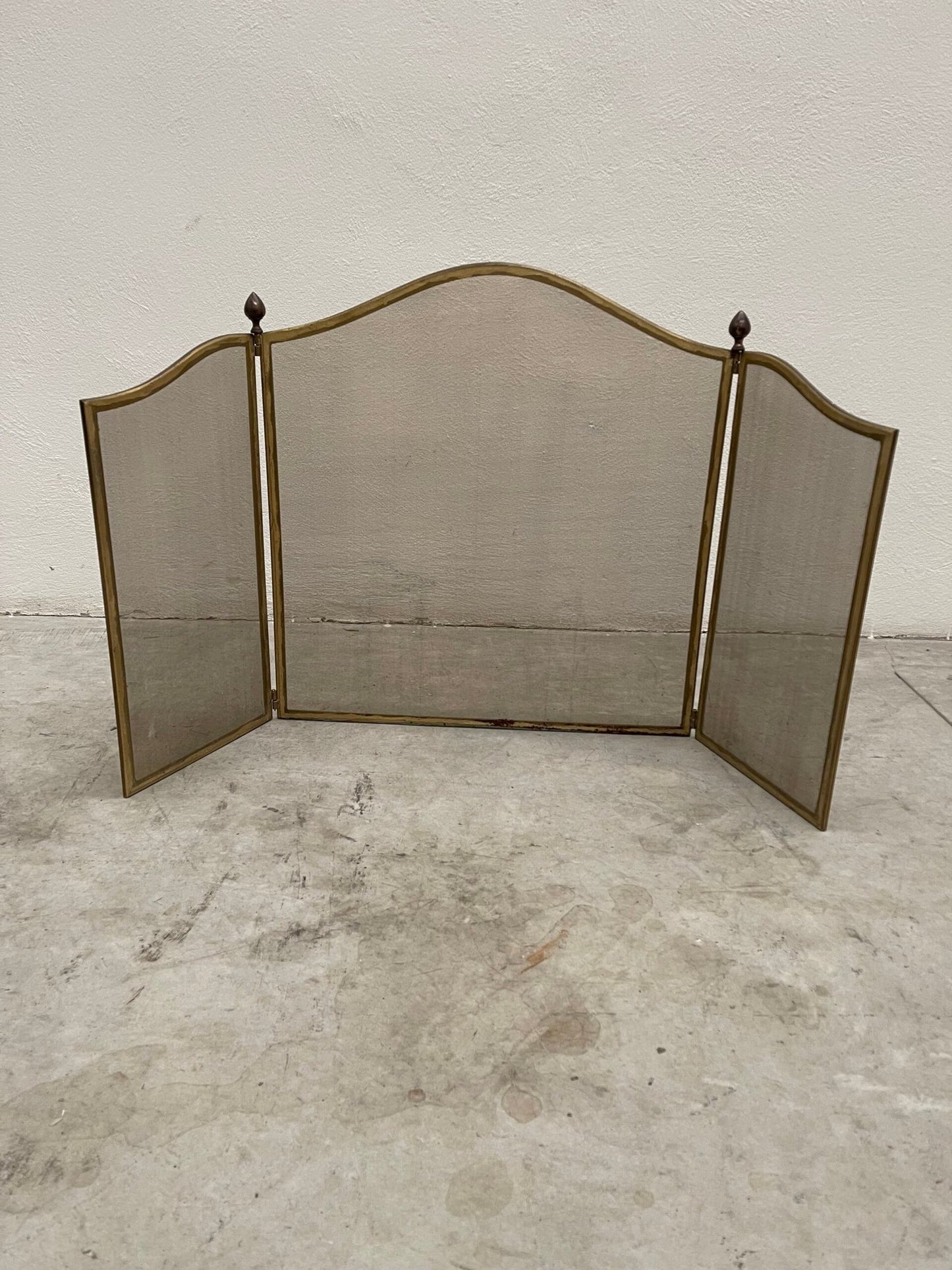 Parascintille vintage in Ottone con Tre Ante