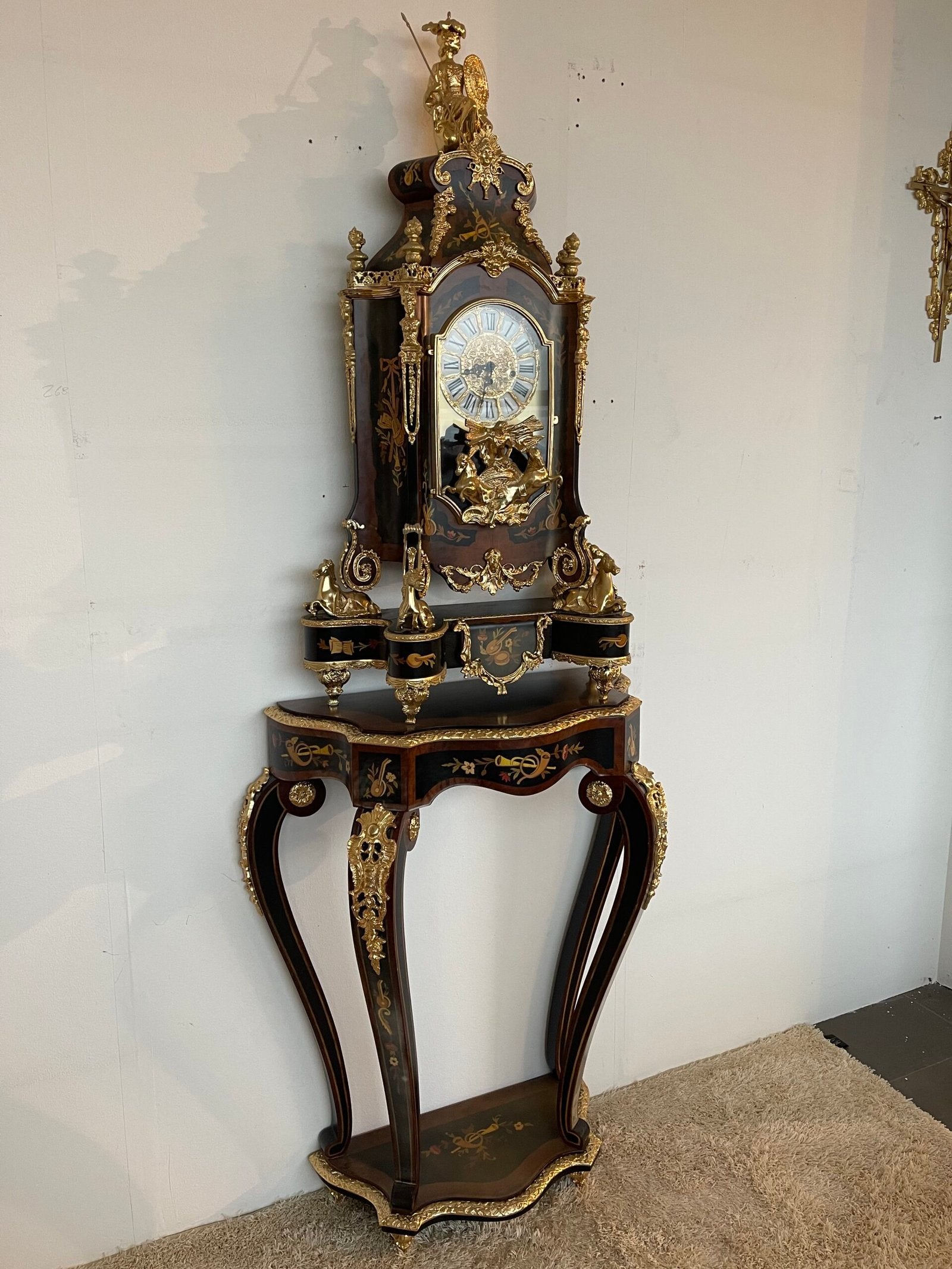 orologio da tavolo consolle Abbinata