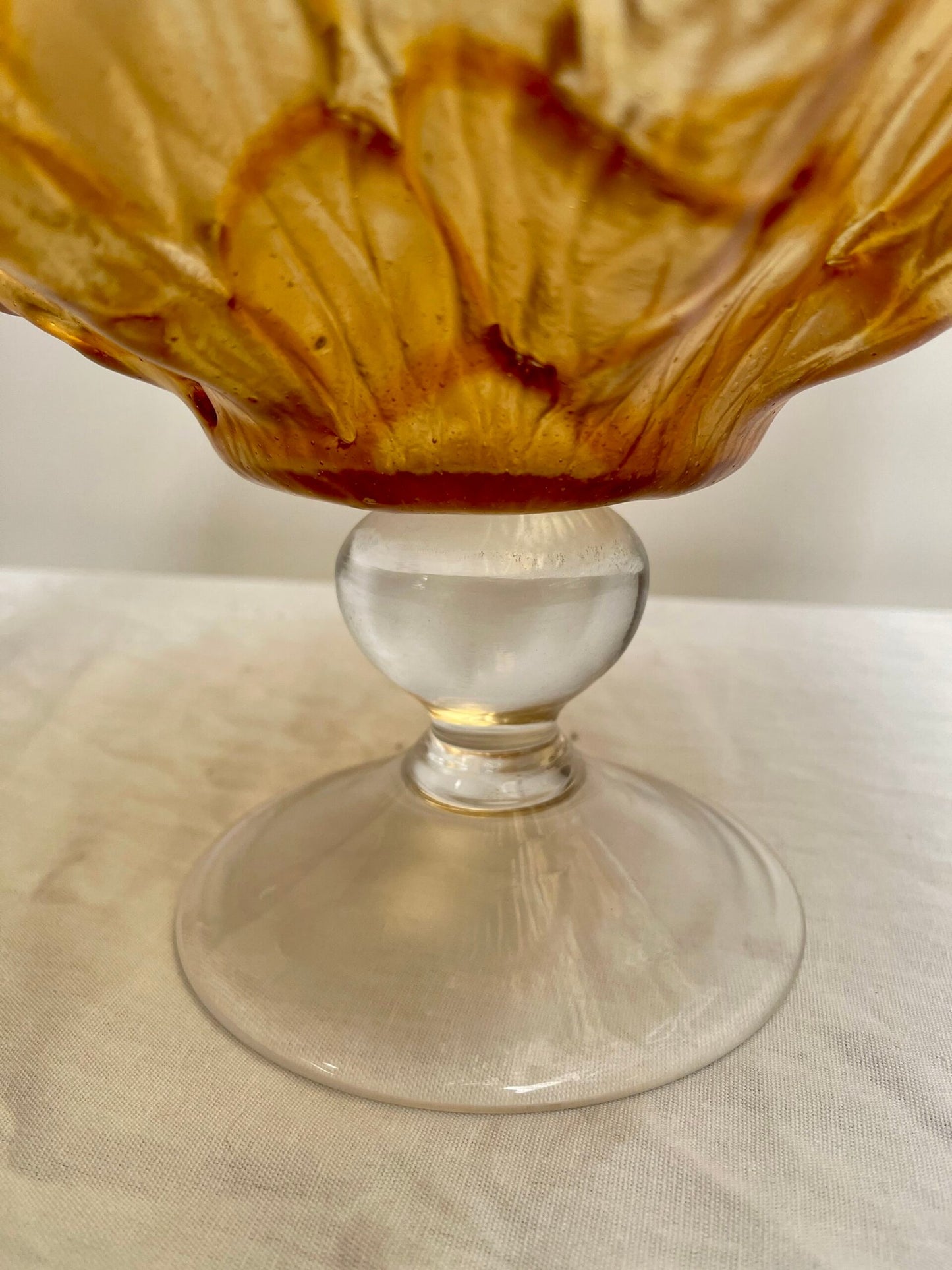 Centrotavola in vetro soffiato di Murano