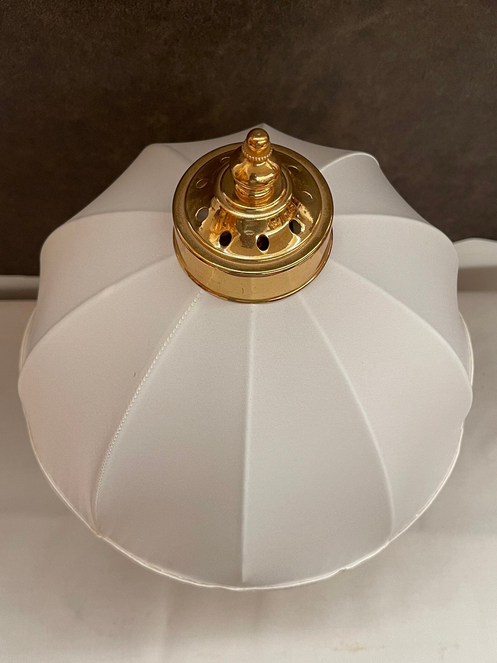 Lampade da tavolo vintage in Ottone