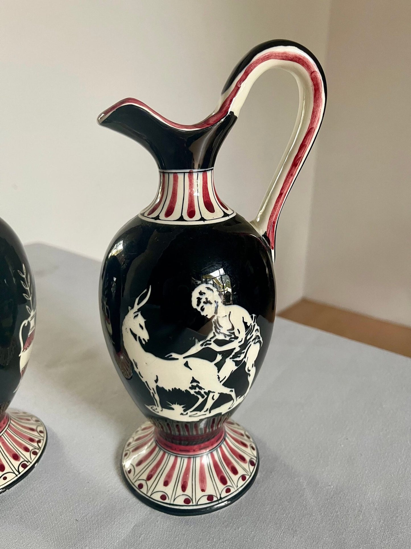 Coppia di Vasi "Black Basalt"