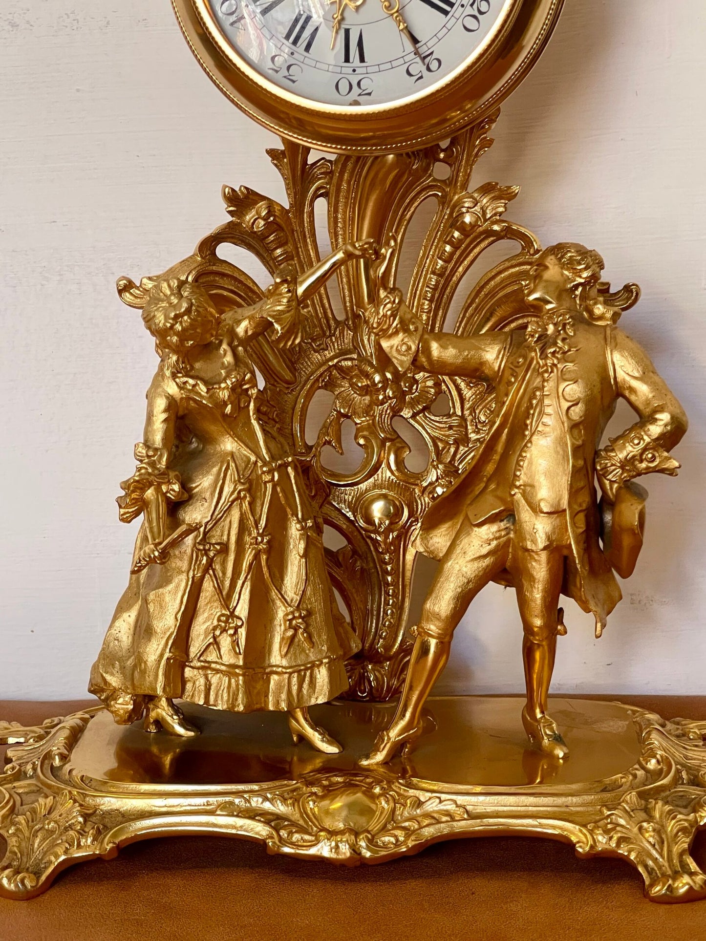 "Amore alla Corte - orologio da Caminetto Nobiliare"