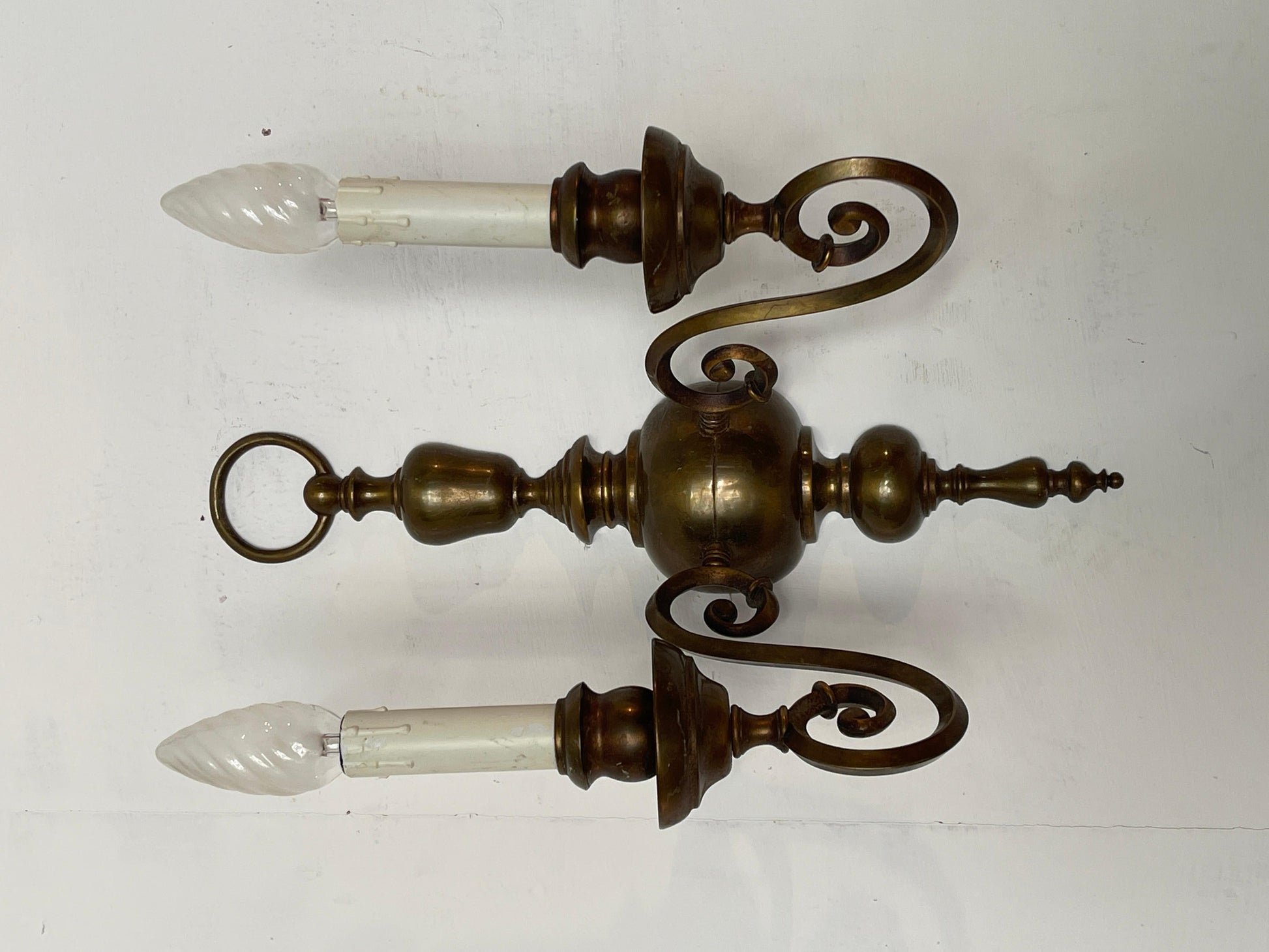 Coppia applique in bronzo anni '60 italian