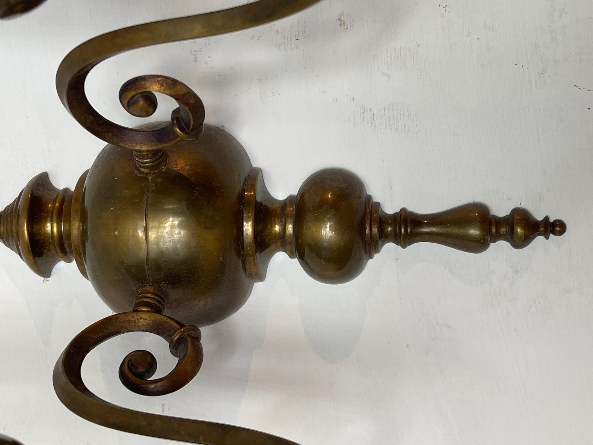 Coppia applique in bronzo anni '60 italian