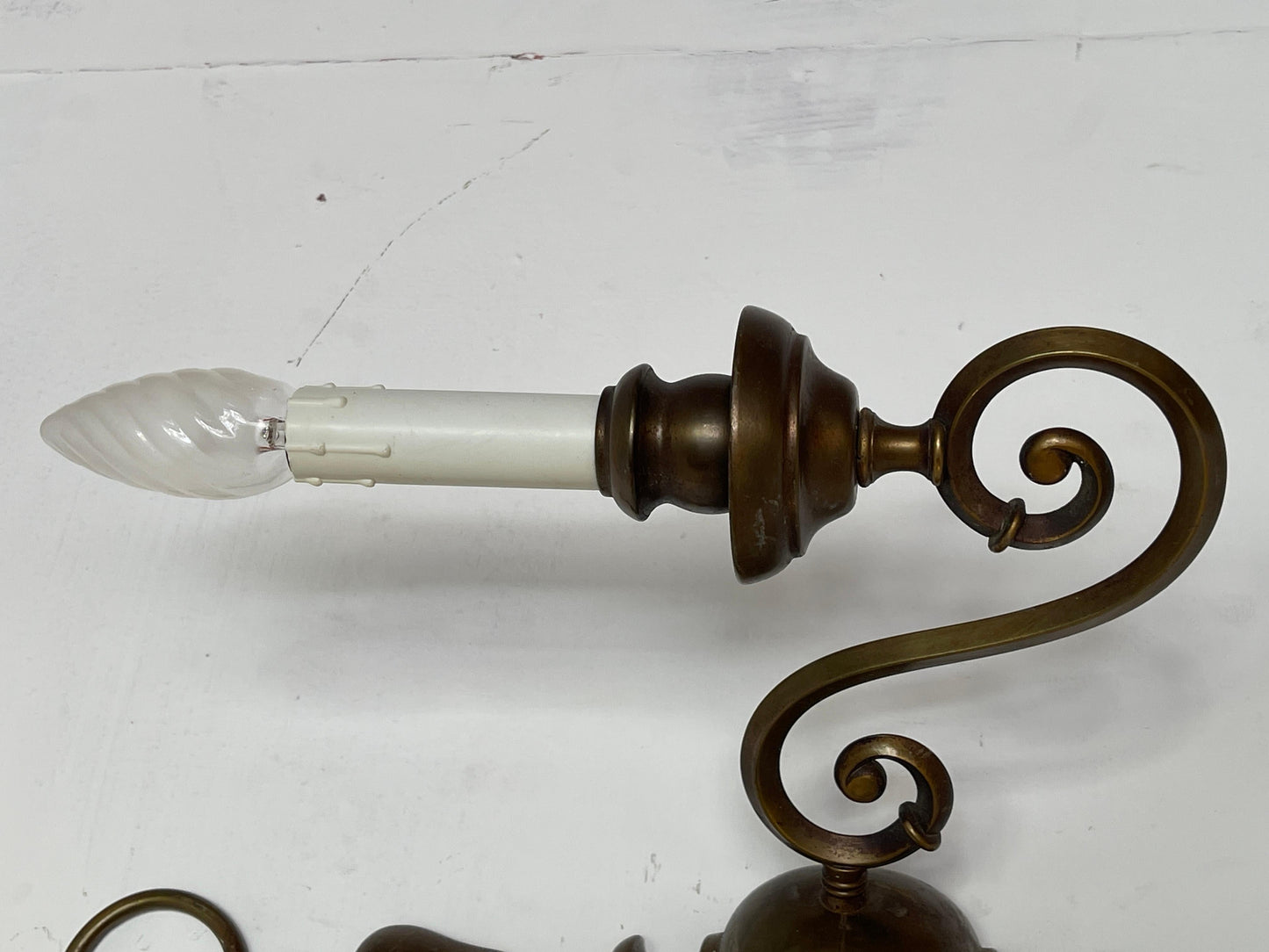 Coppia applique in bronzo anni '60 italian