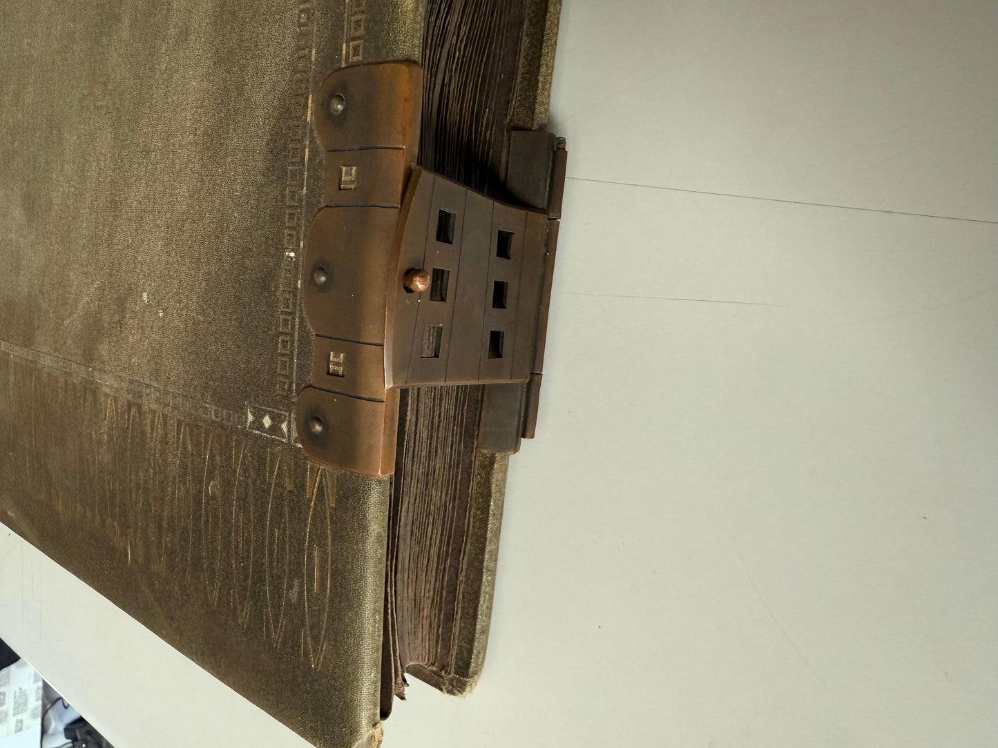 Libro antico collezione di foto e ritratti francese XIX secolo