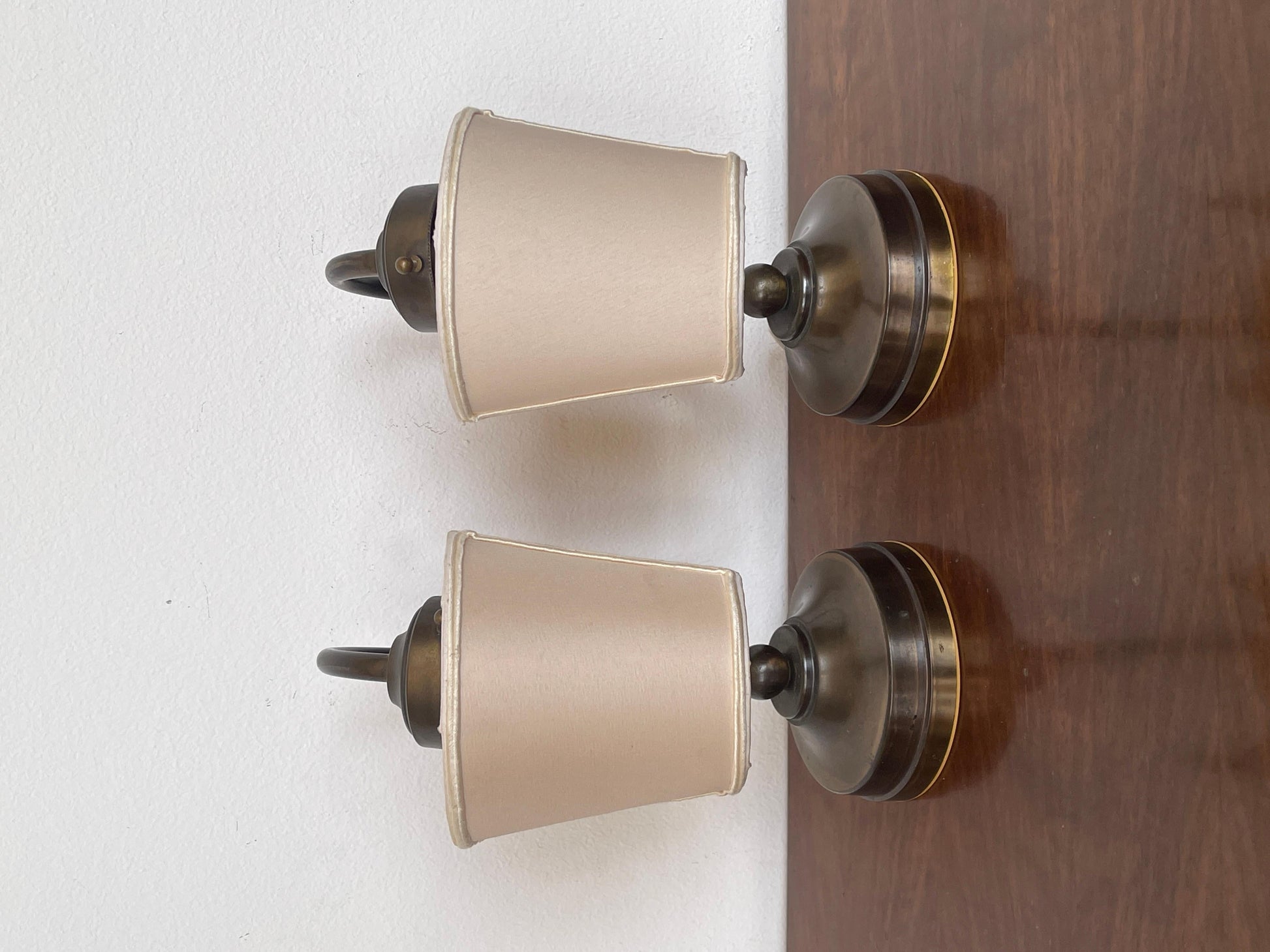 Coppia di lampade da comodino vintage italian anni '60