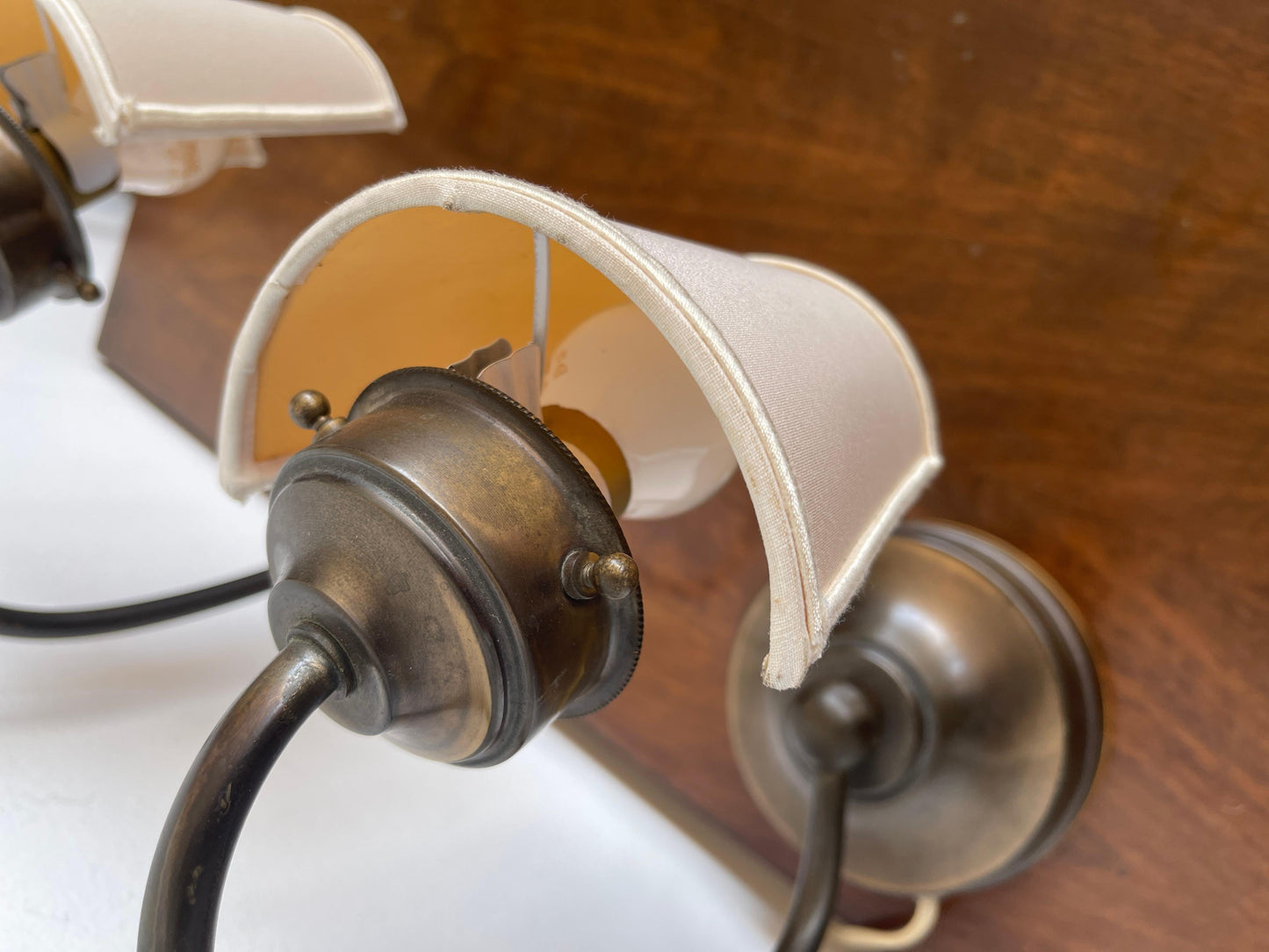 Coppia di lampade da comodino vintage italian anni '60