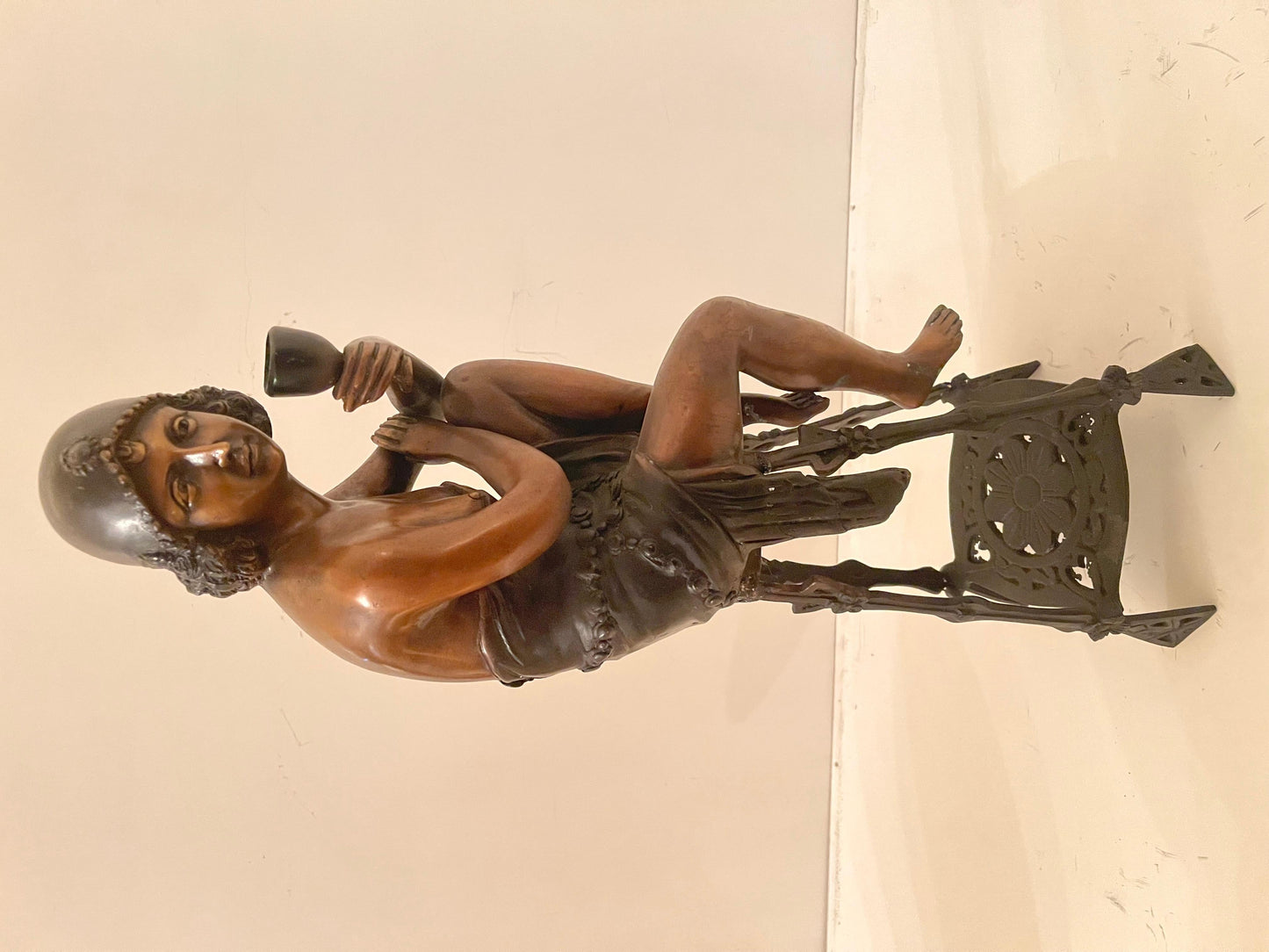 "La Coppa del Piacere", Scultura italiana in stile Art Déco XX secolo