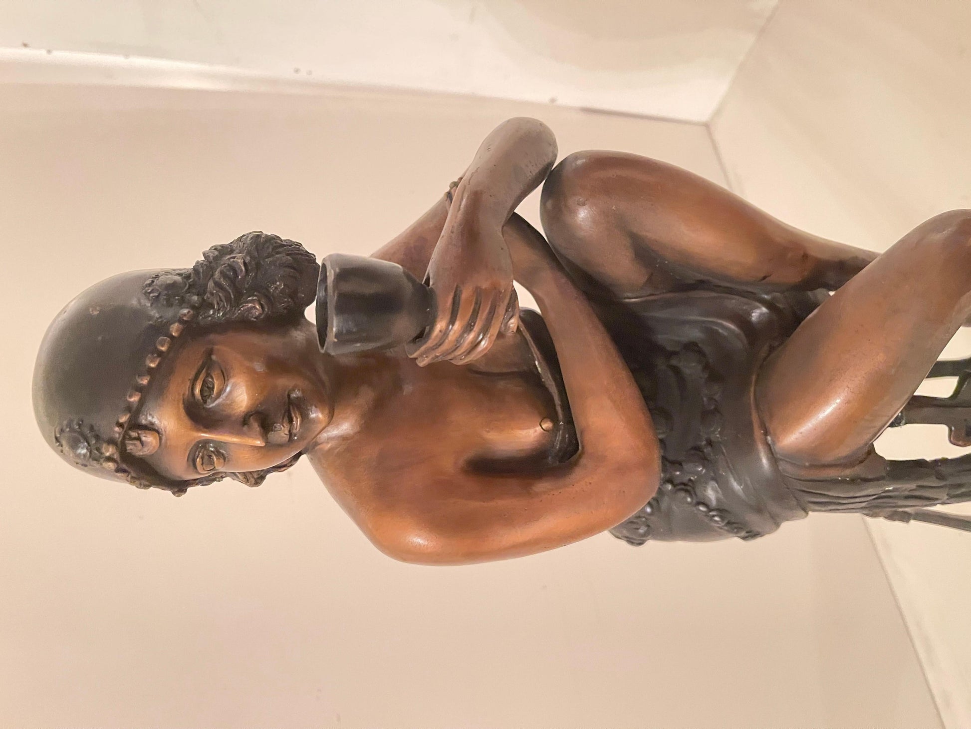 "La Coppa del Piacere", Scultura italiana in stile Art Déco XX secolo